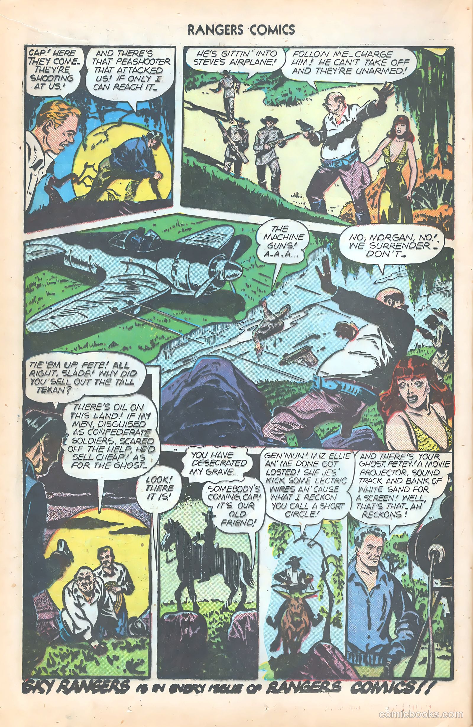 Rangers Comics #33 (1947) — page 18 of 52