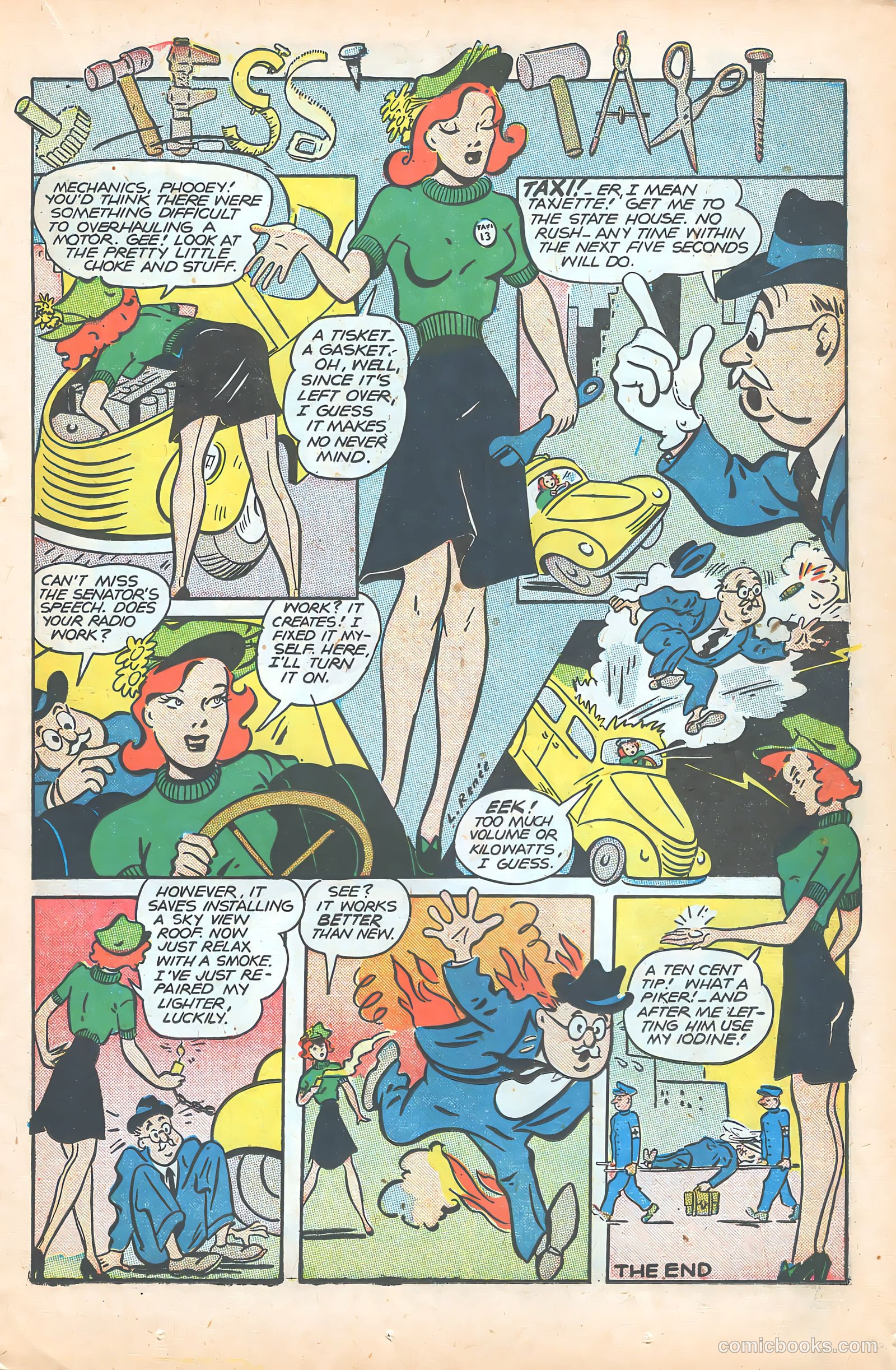 Rangers Comics #33 (1947) — page 19 of 52