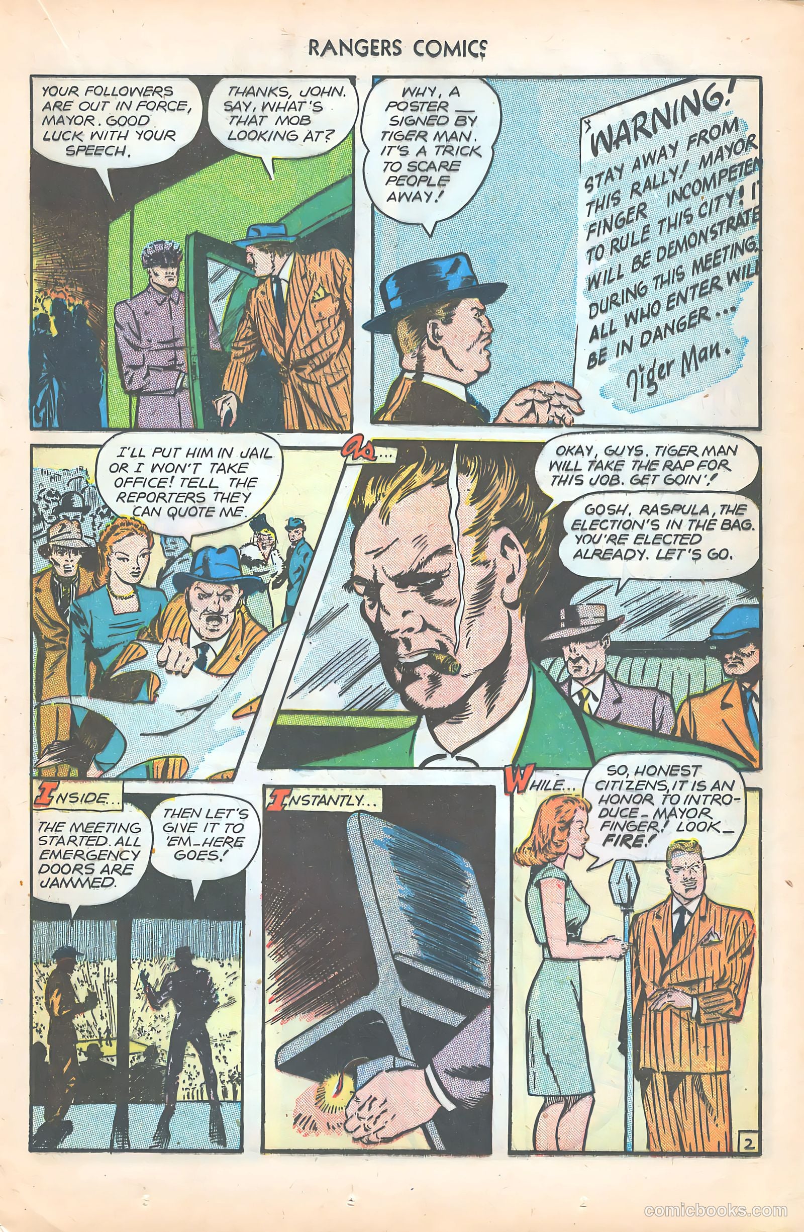 Rangers Comics #33 (1947) — page 21 of 52