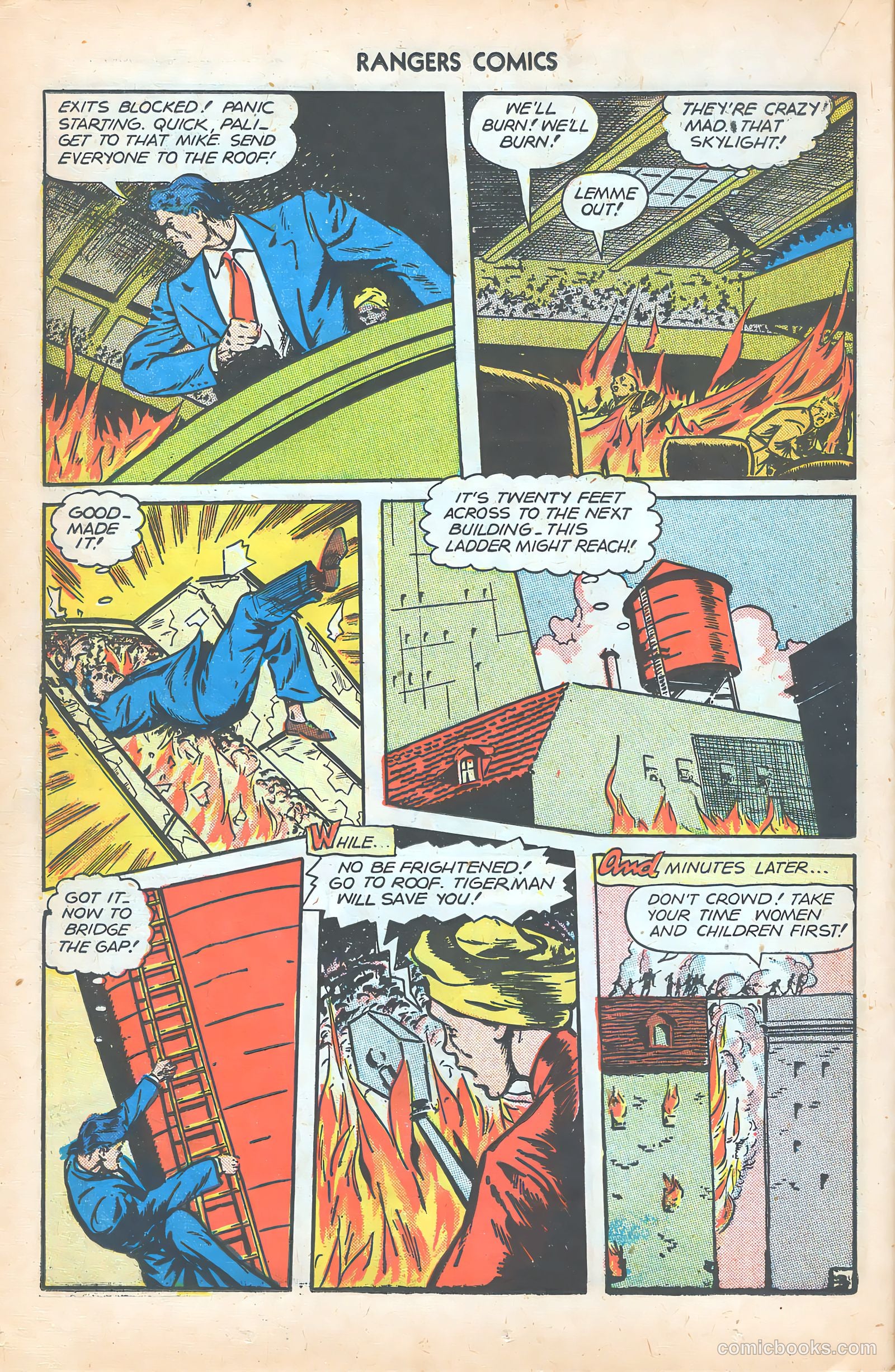 Rangers Comics #33 (1947) — page 22 of 52