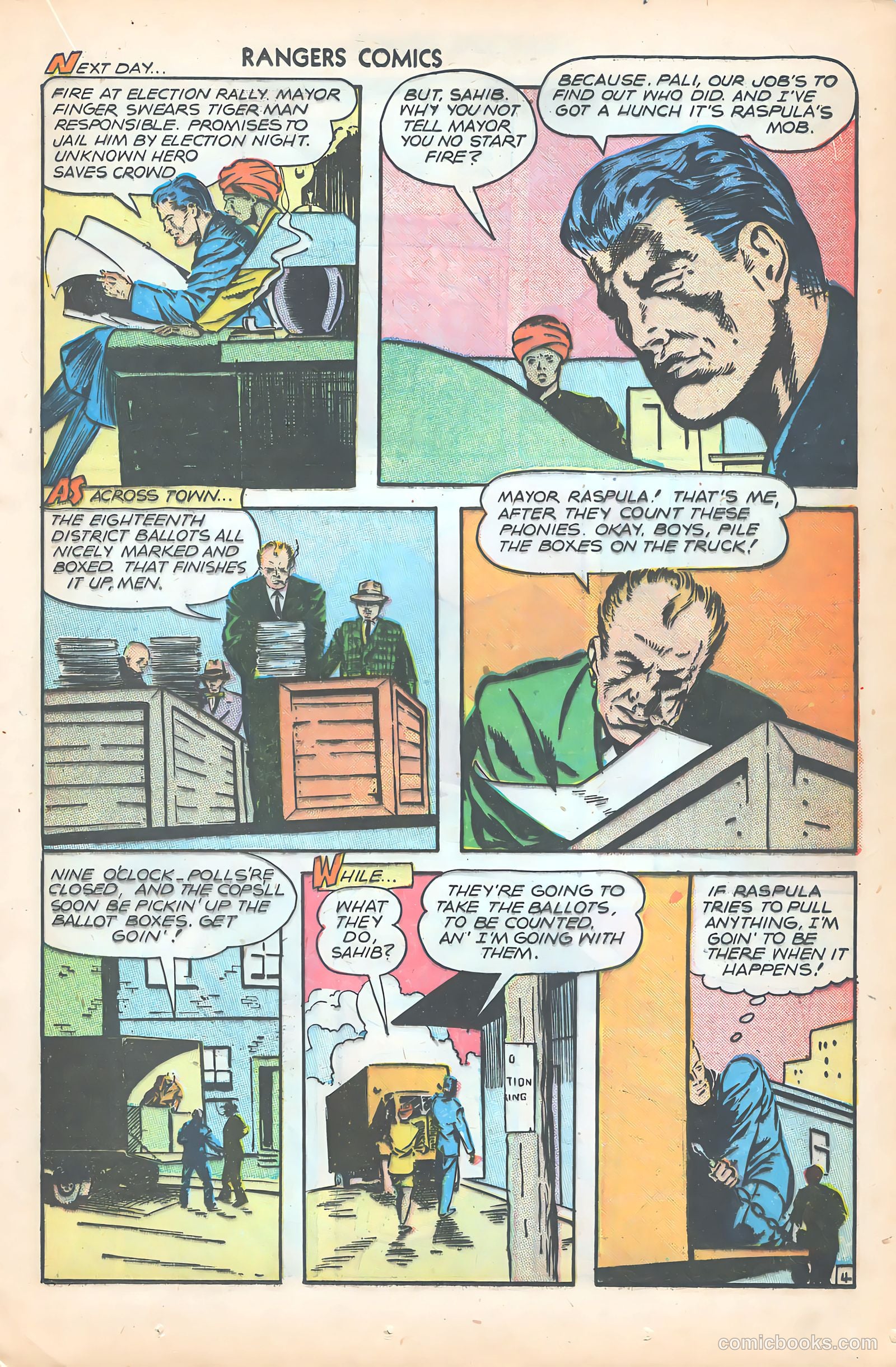 Rangers Comics #33 (1947) — page 23 of 52
