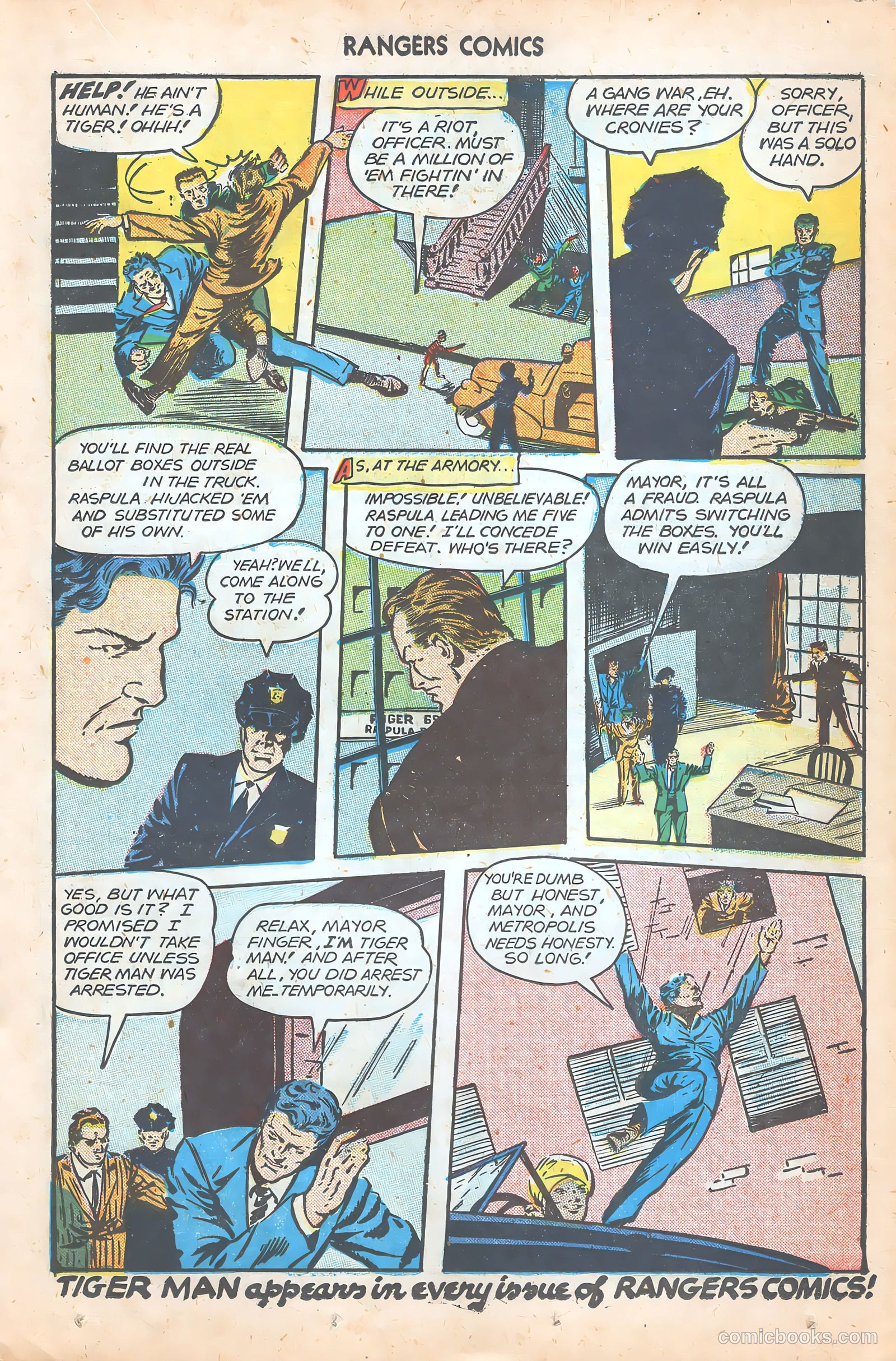 Rangers Comics #33 (1947) — page 27 of 52