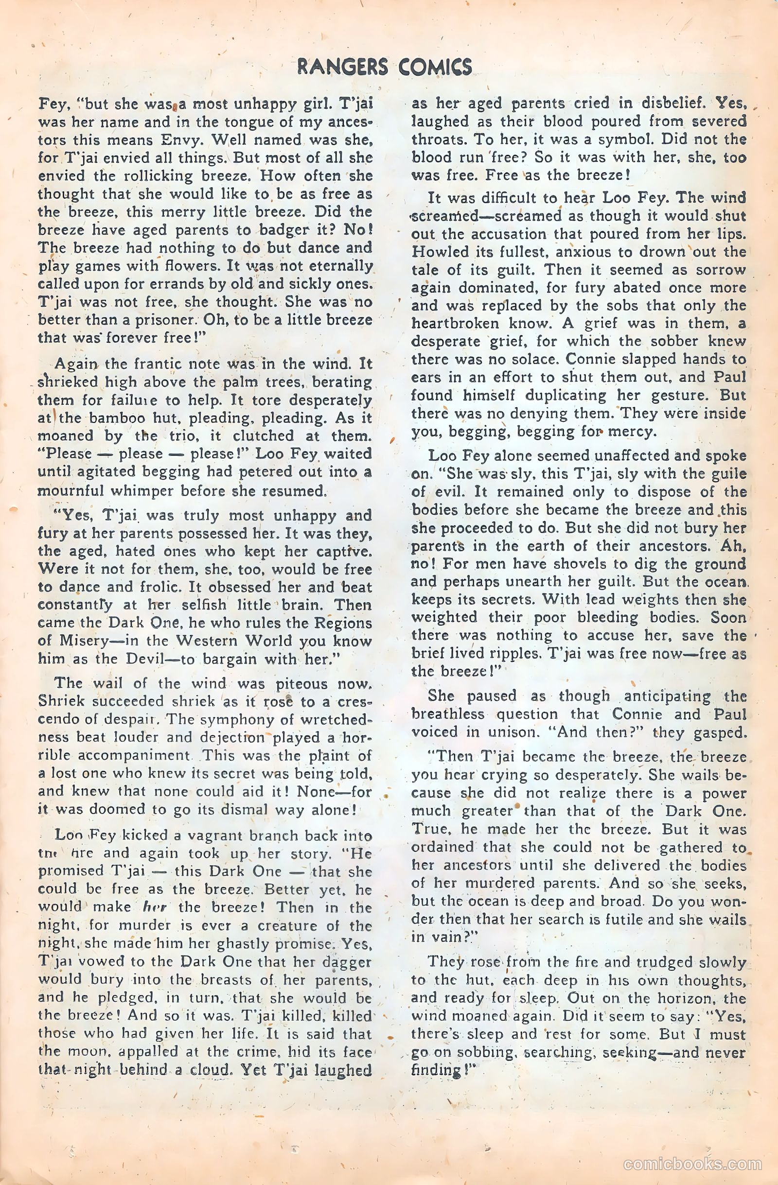 Rangers Comics #33 (1947) — page 29 of 52