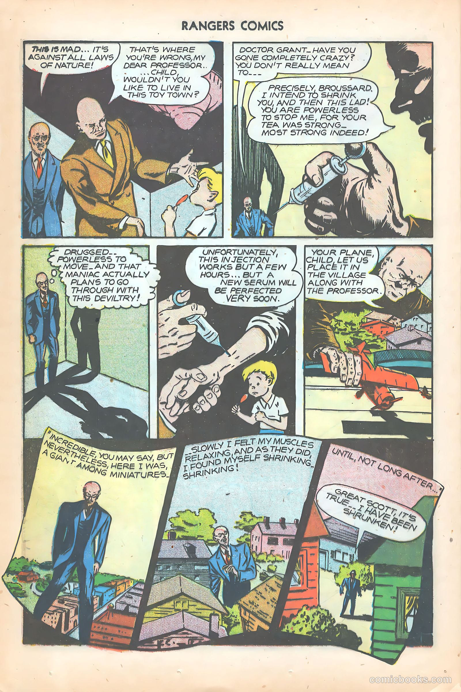 Rangers Comics #33 (1947) — page 32 of 52