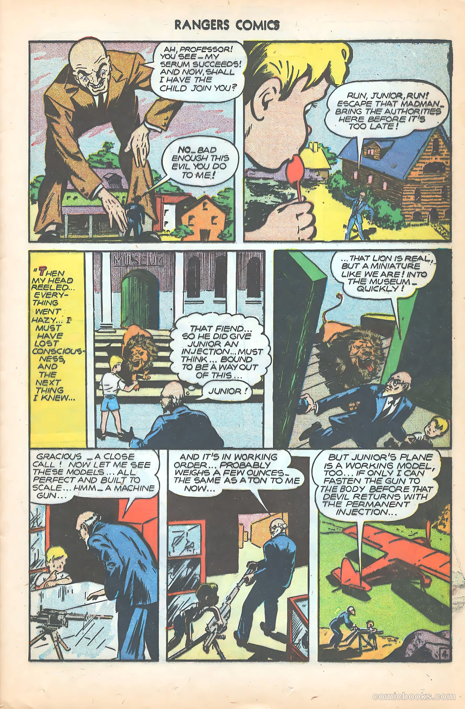 Rangers Comics #33 (1947) — page 33 of 52