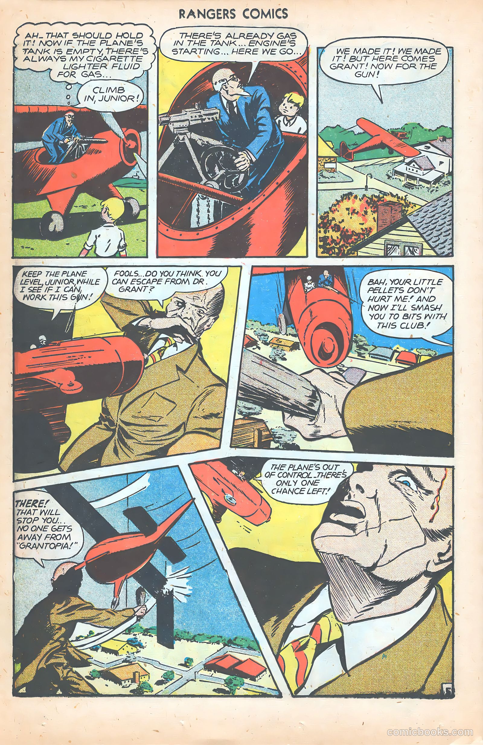 Rangers Comics #33 (1947) — page 34 of 52