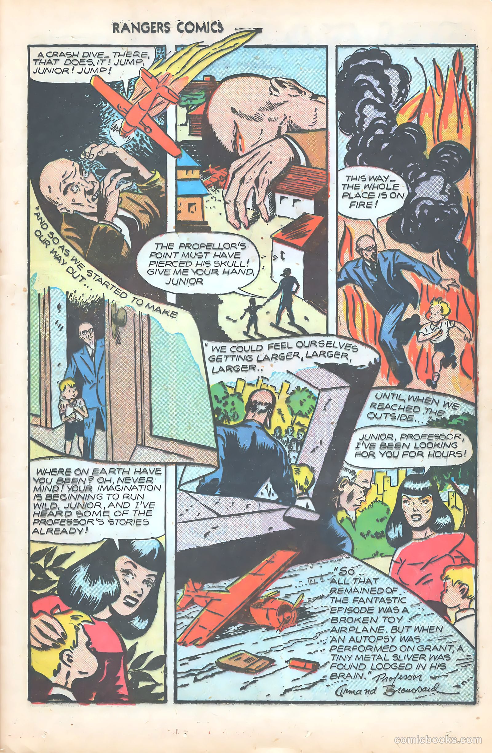 Rangers Comics #33 (1947) — page 35 of 52
