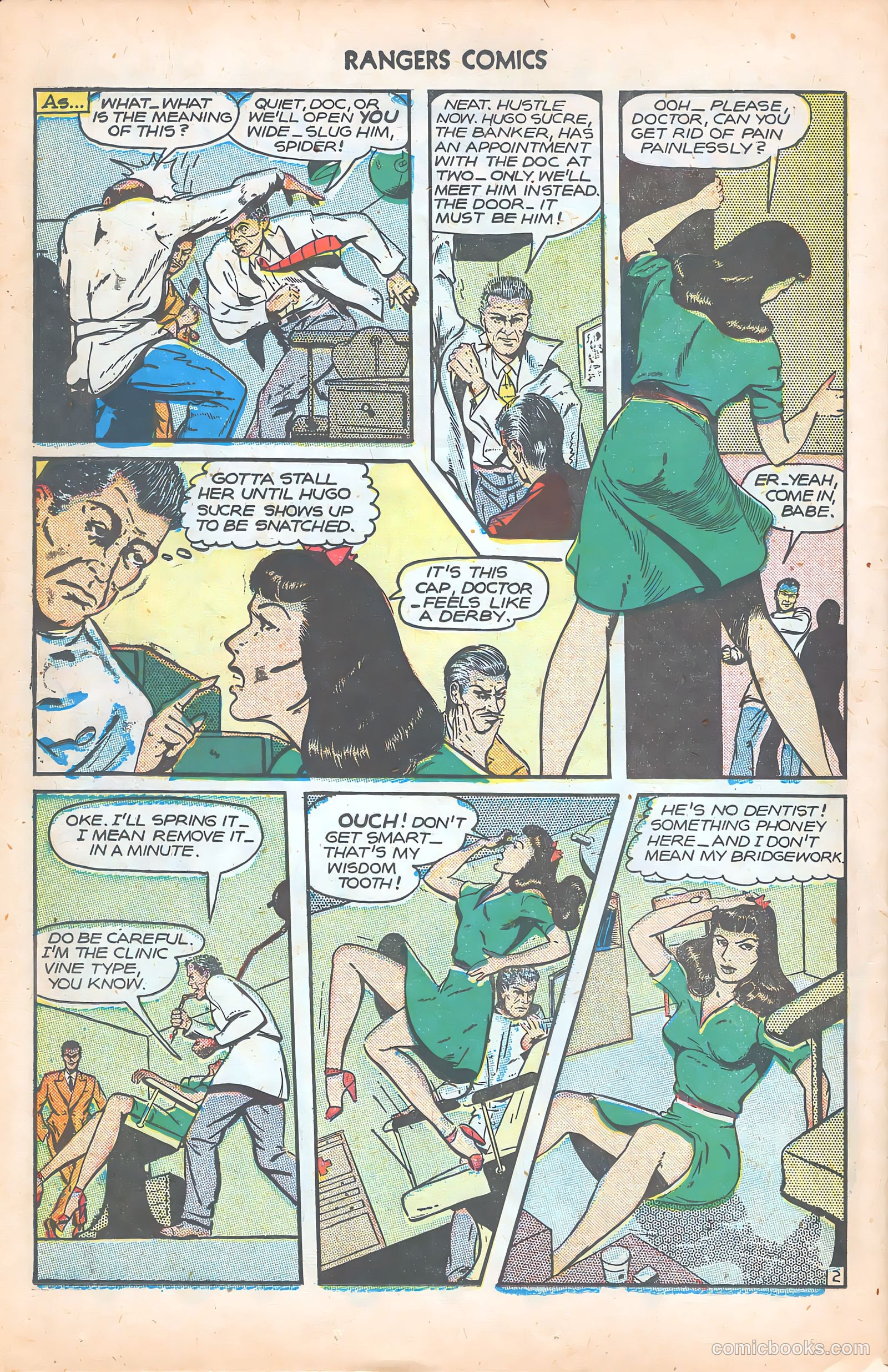 Rangers Comics #33 (1947) — page 38 of 52