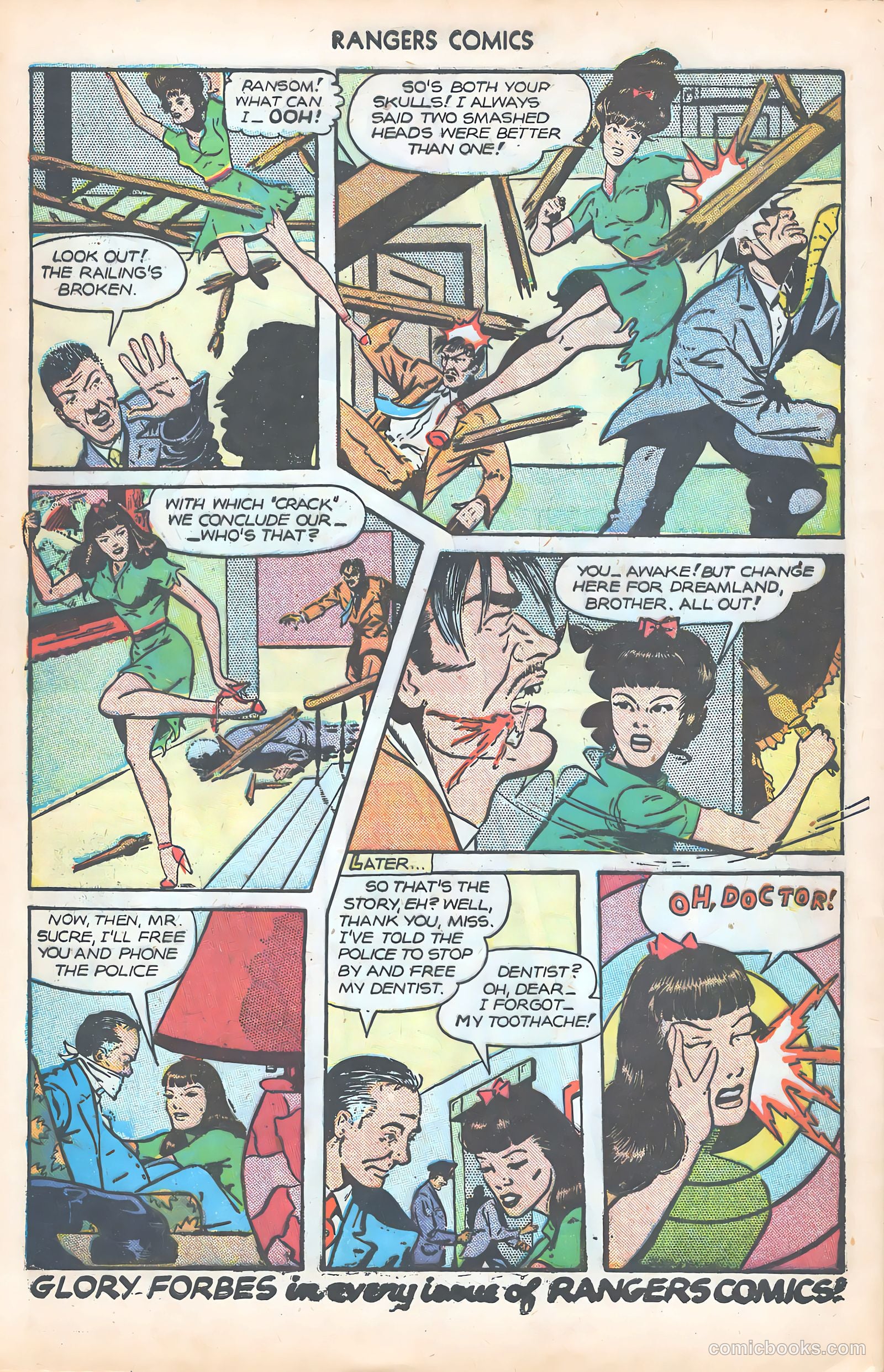 Rangers Comics #33 (1947) — page 42 of 52