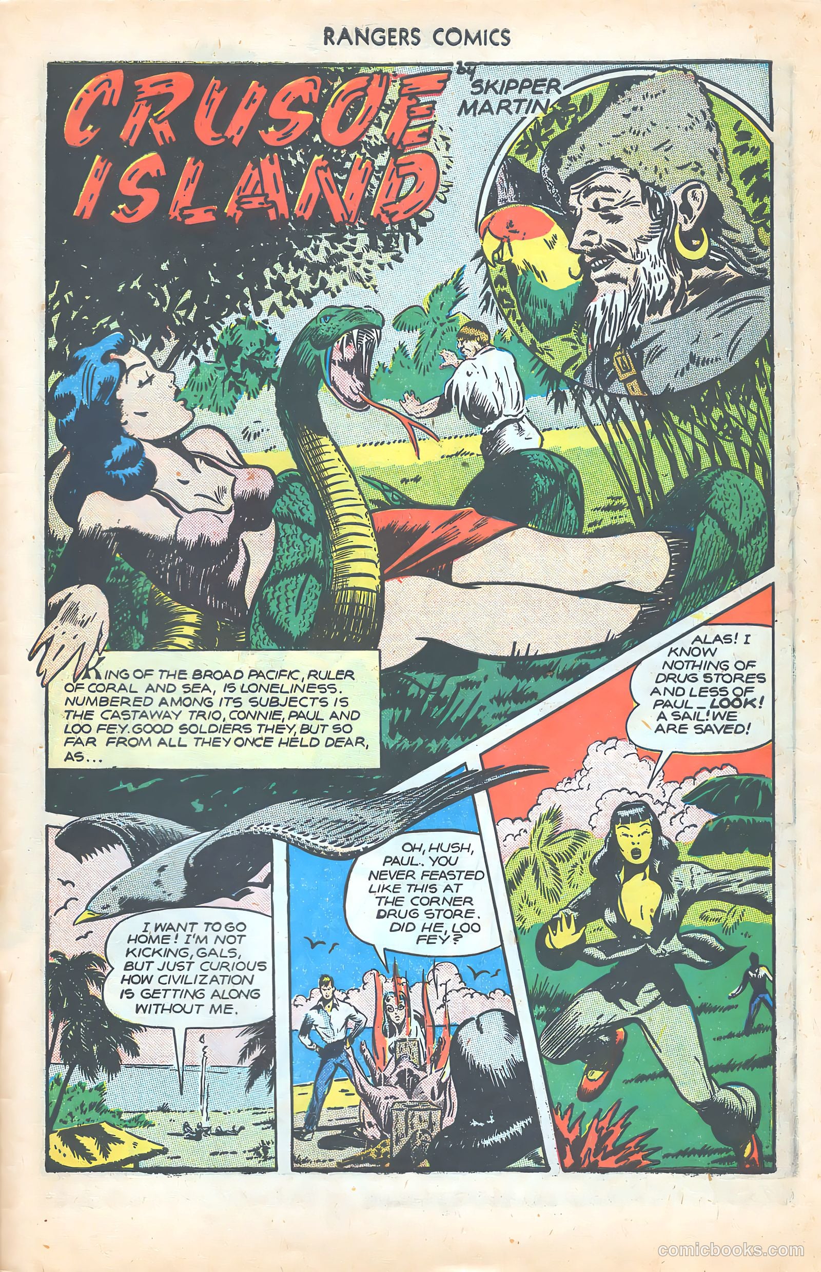 Rangers Comics #33 (1947) — page 43 of 52