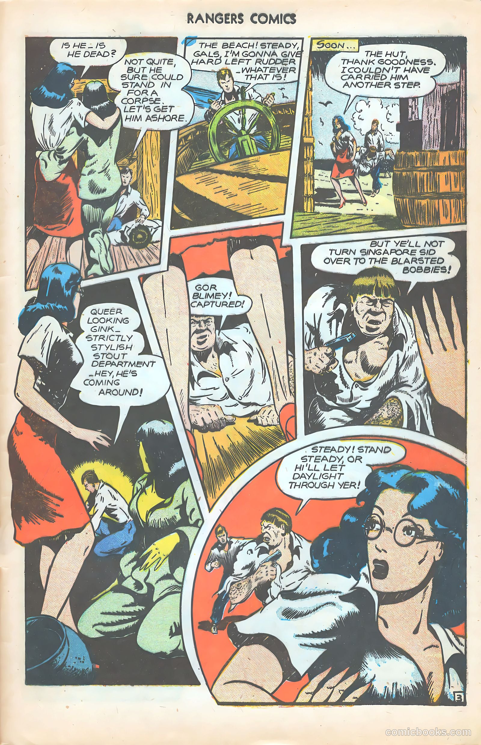 Rangers Comics #33 (1947) — page 45 of 52