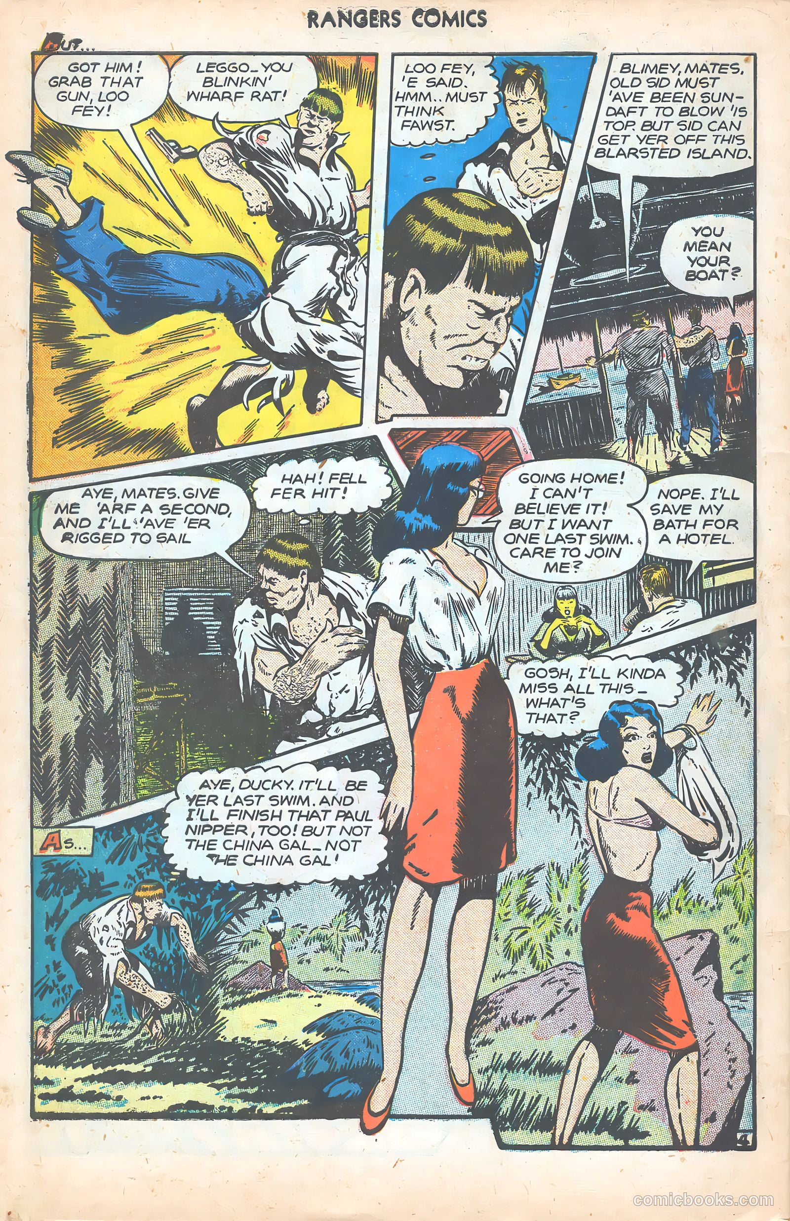 Rangers Comics #33 (1947) — page 46 of 52