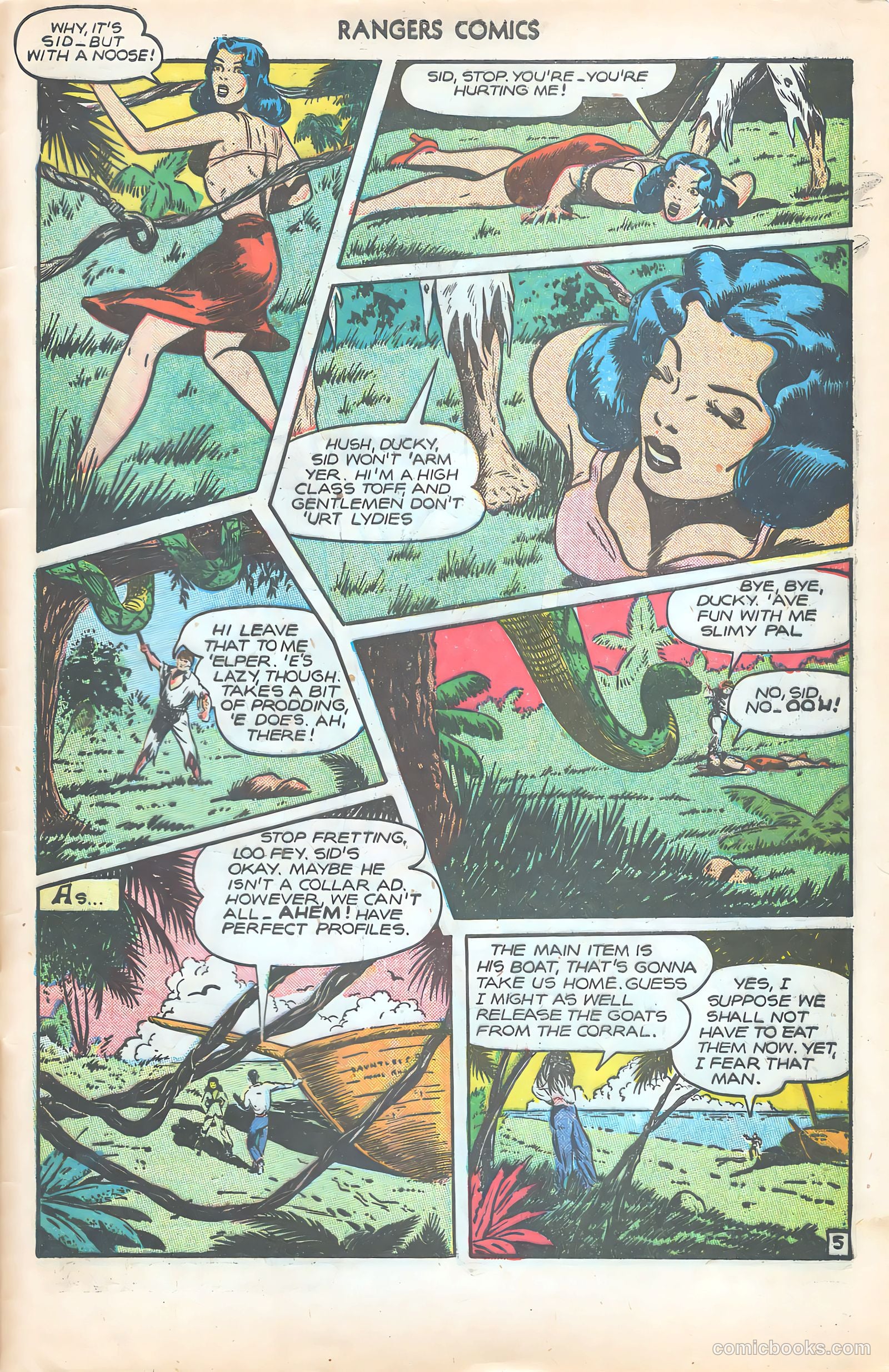 Rangers Comics #33 (1947) — page 47 of 52