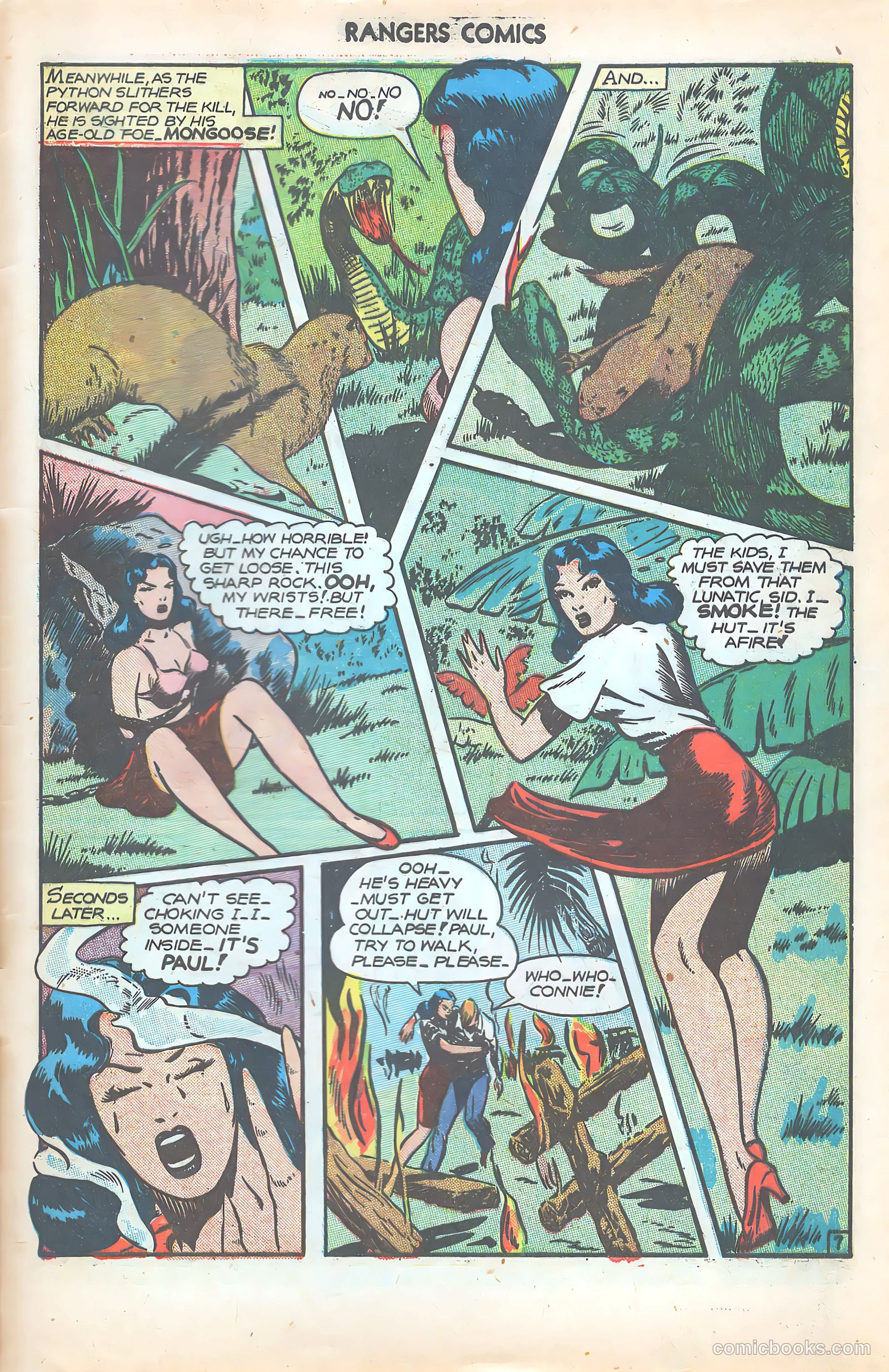 Rangers Comics #33 (1947) — page 49 of 52