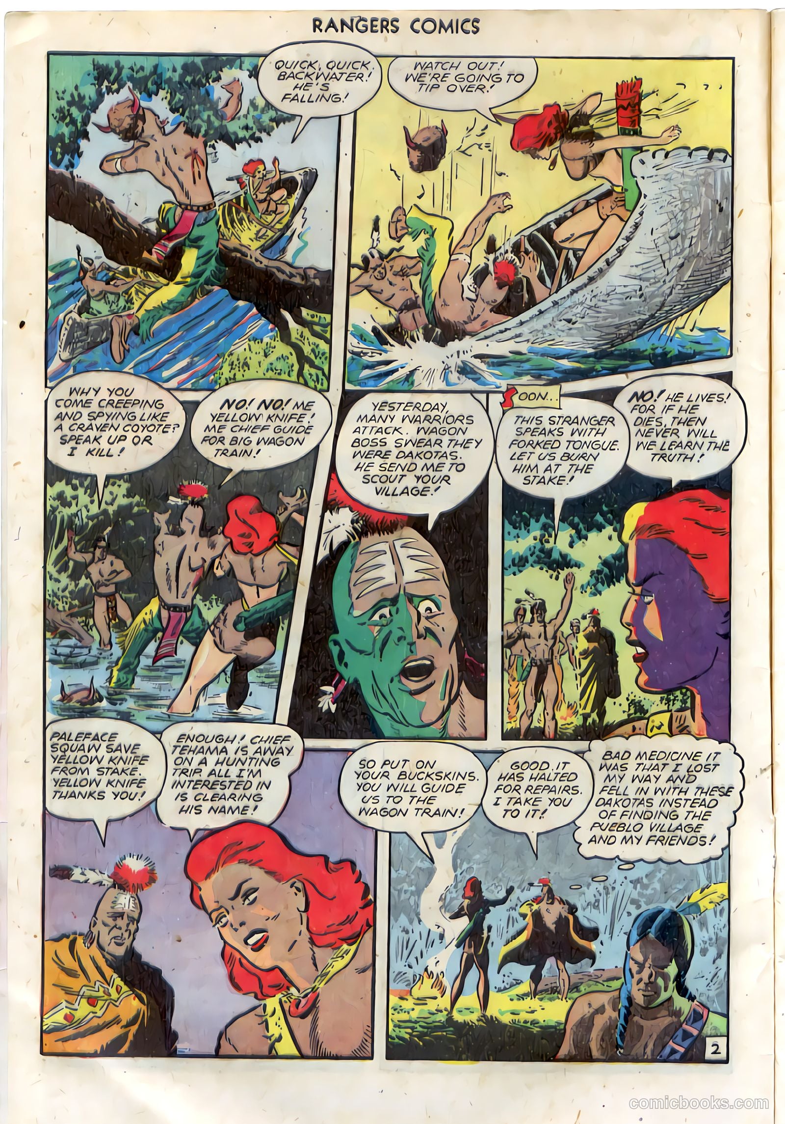 Rangers Comics #34 (1947) — page 4 of 52