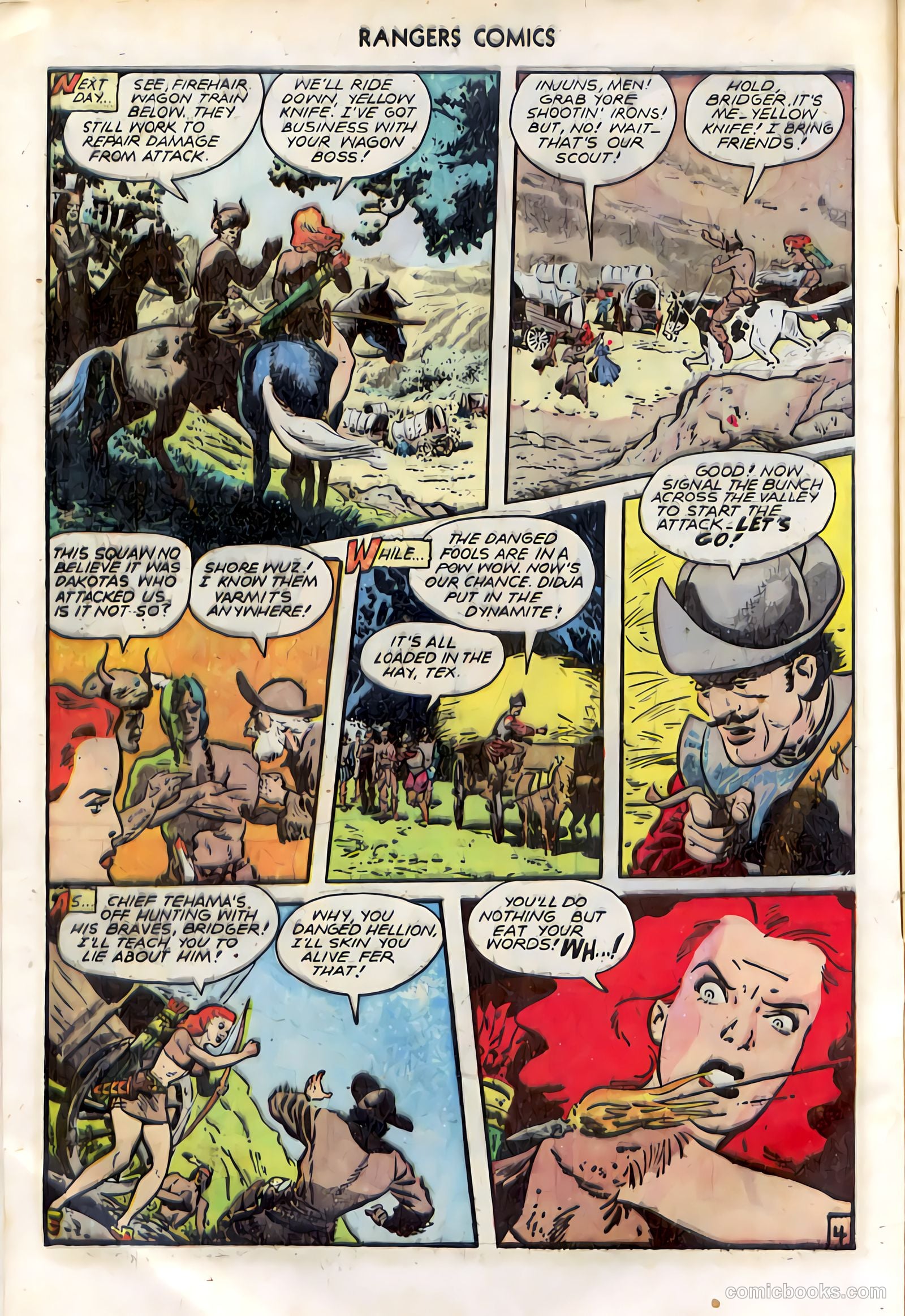 Rangers Comics #34 (1947) — page 6 of 52