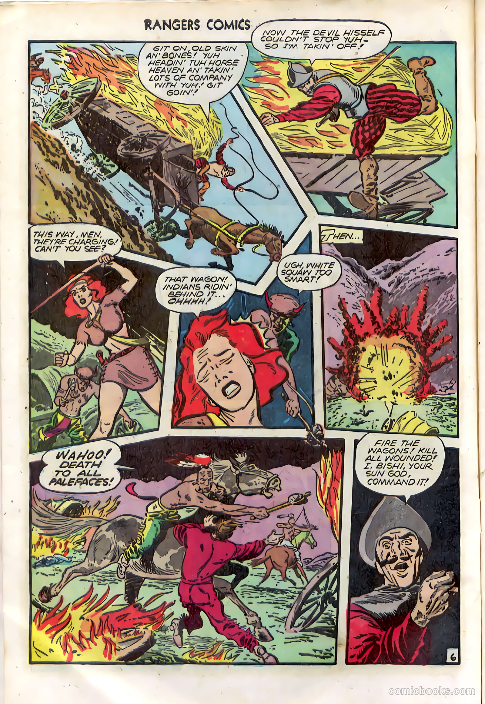 Rangers Comics #34 (1947) — page 8 of 52