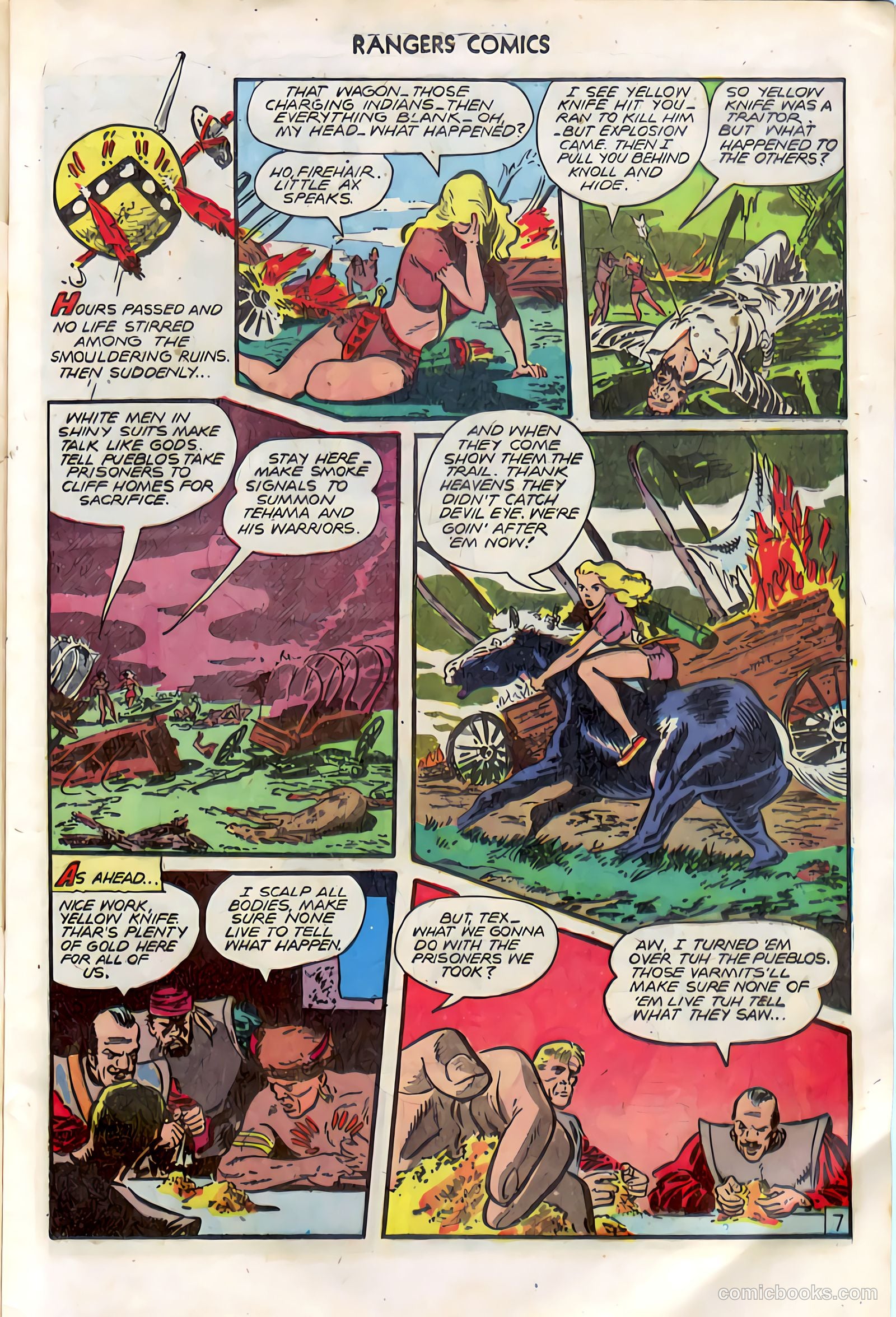 Rangers Comics #34 (1947) — page 9 of 52