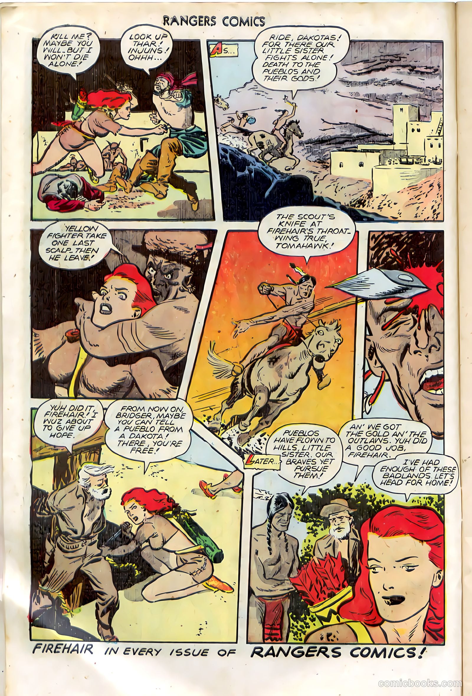 Rangers Comics #34 (1947) — page 12 of 52