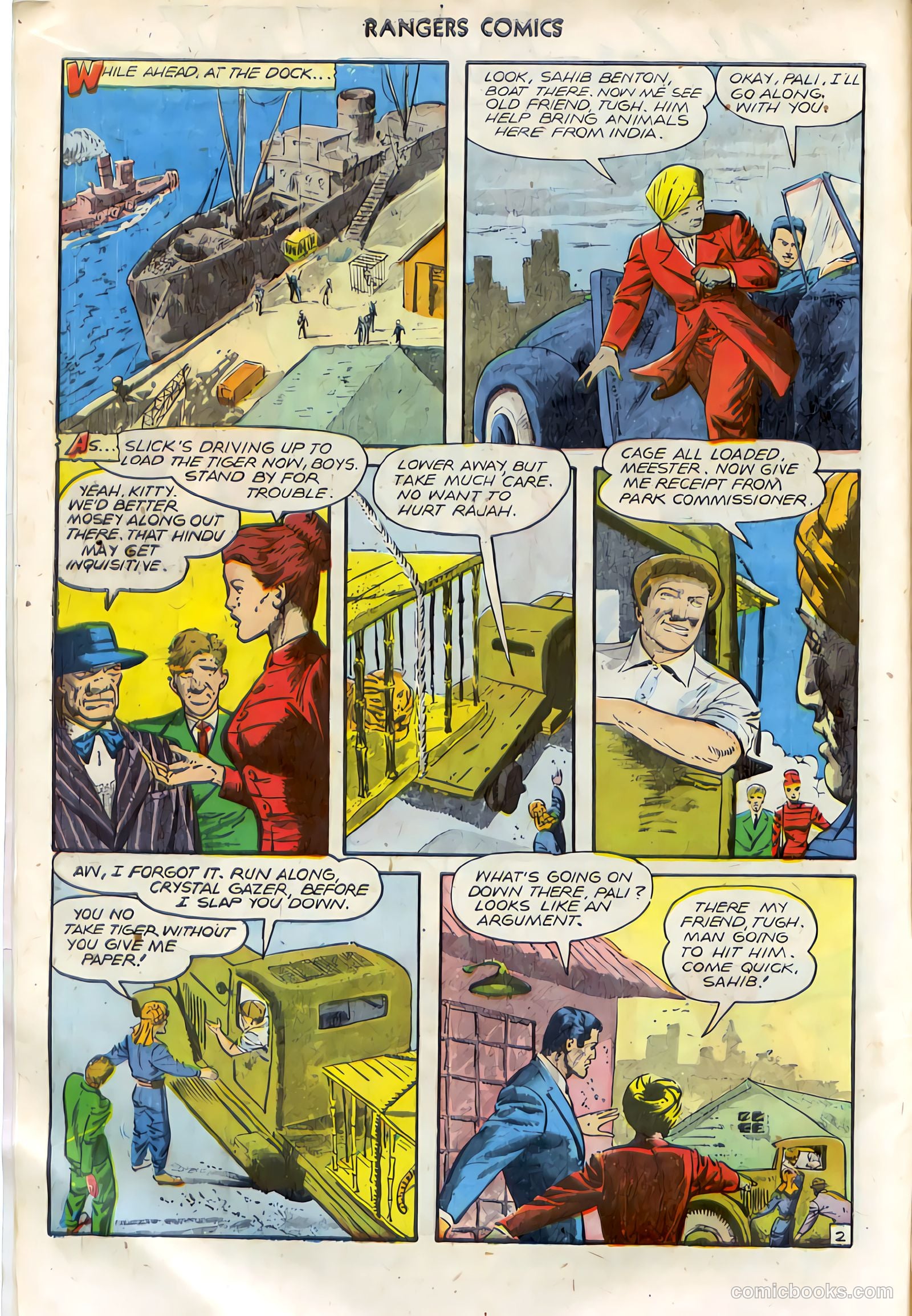 Rangers Comics #34 (1947) — page 14 of 52