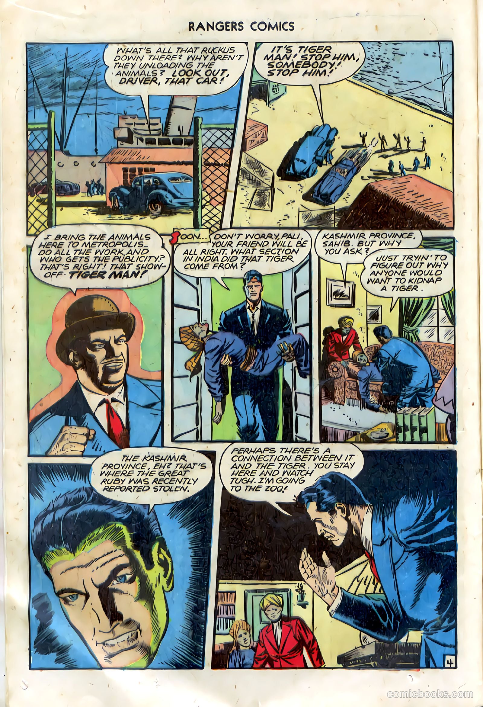 Rangers Comics #34 (1947) — page 16 of 52
