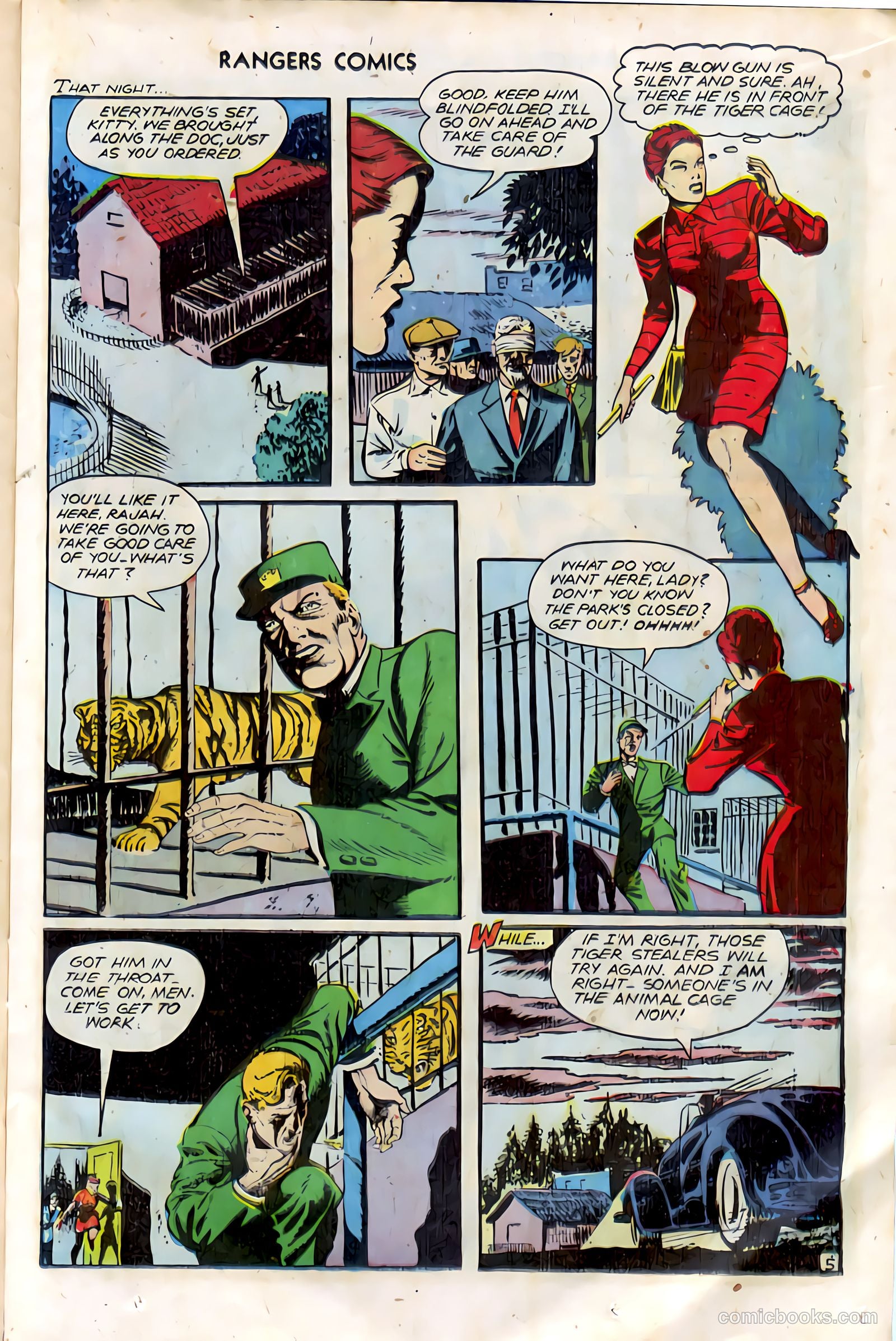 Rangers Comics #34 (1947) — page 17 of 52