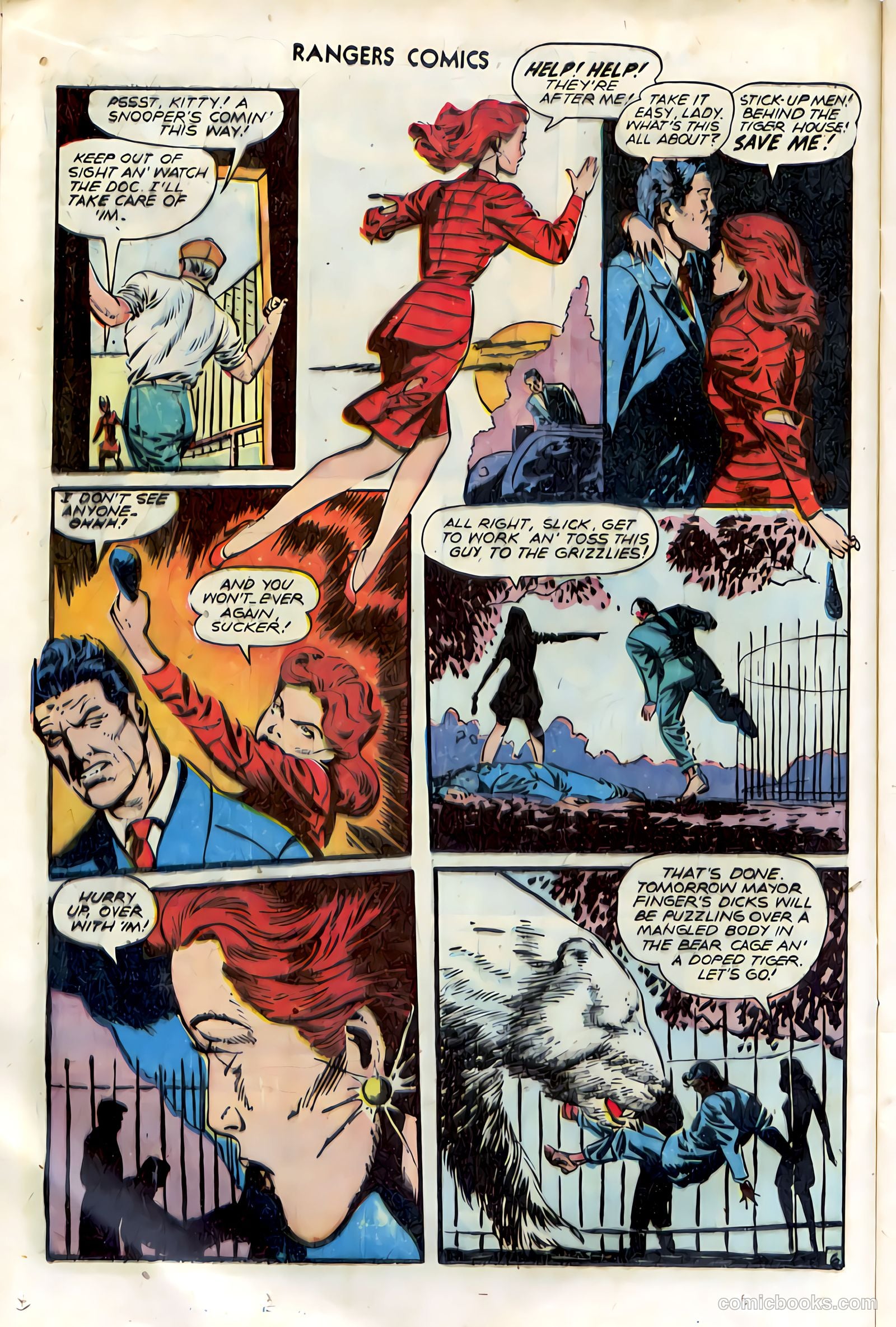 Rangers Comics #34 (1947) — page 18 of 52