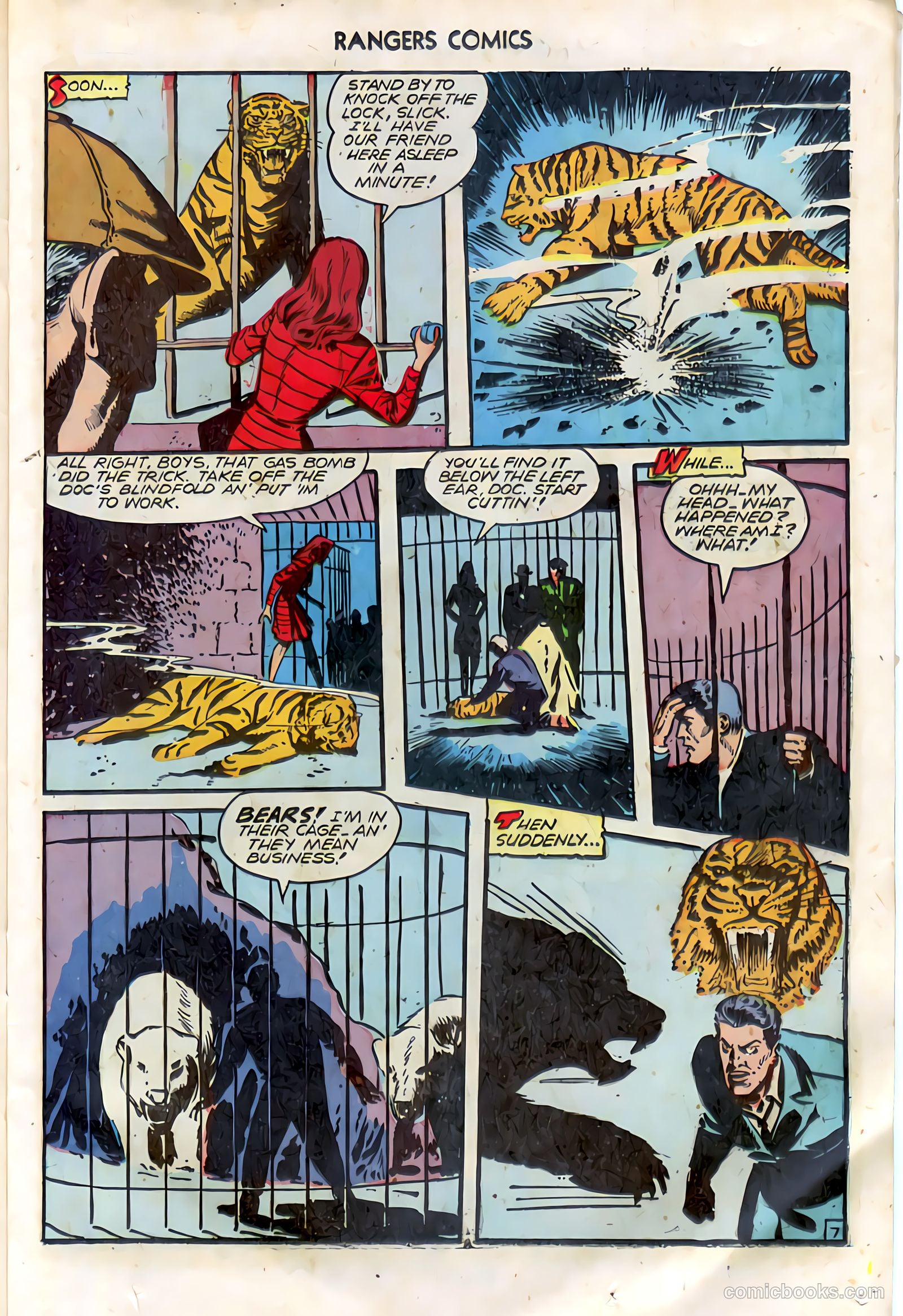 Rangers Comics #34 (1947) — page 19 of 52