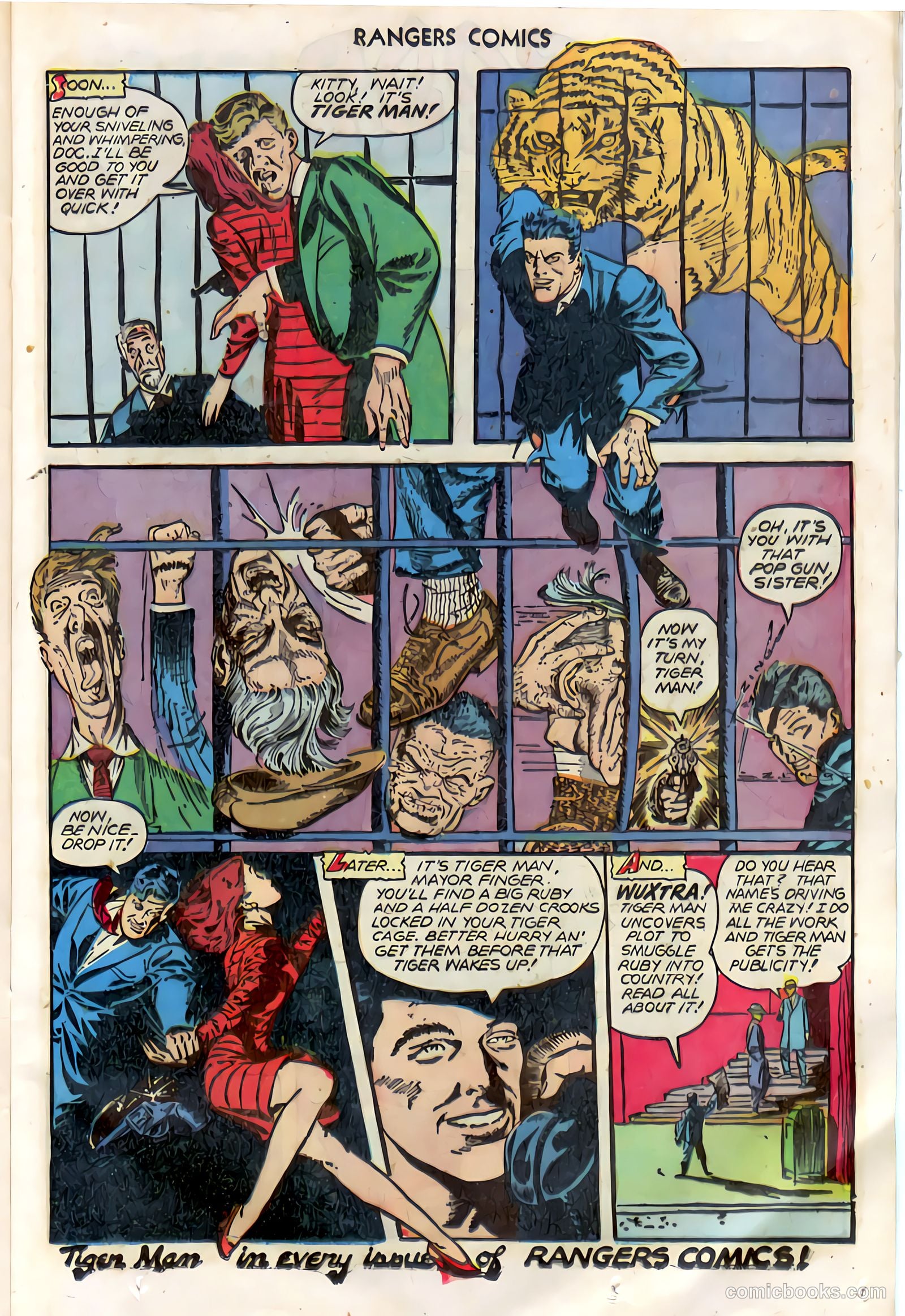 Rangers Comics #34 (1947) — page 21 of 52