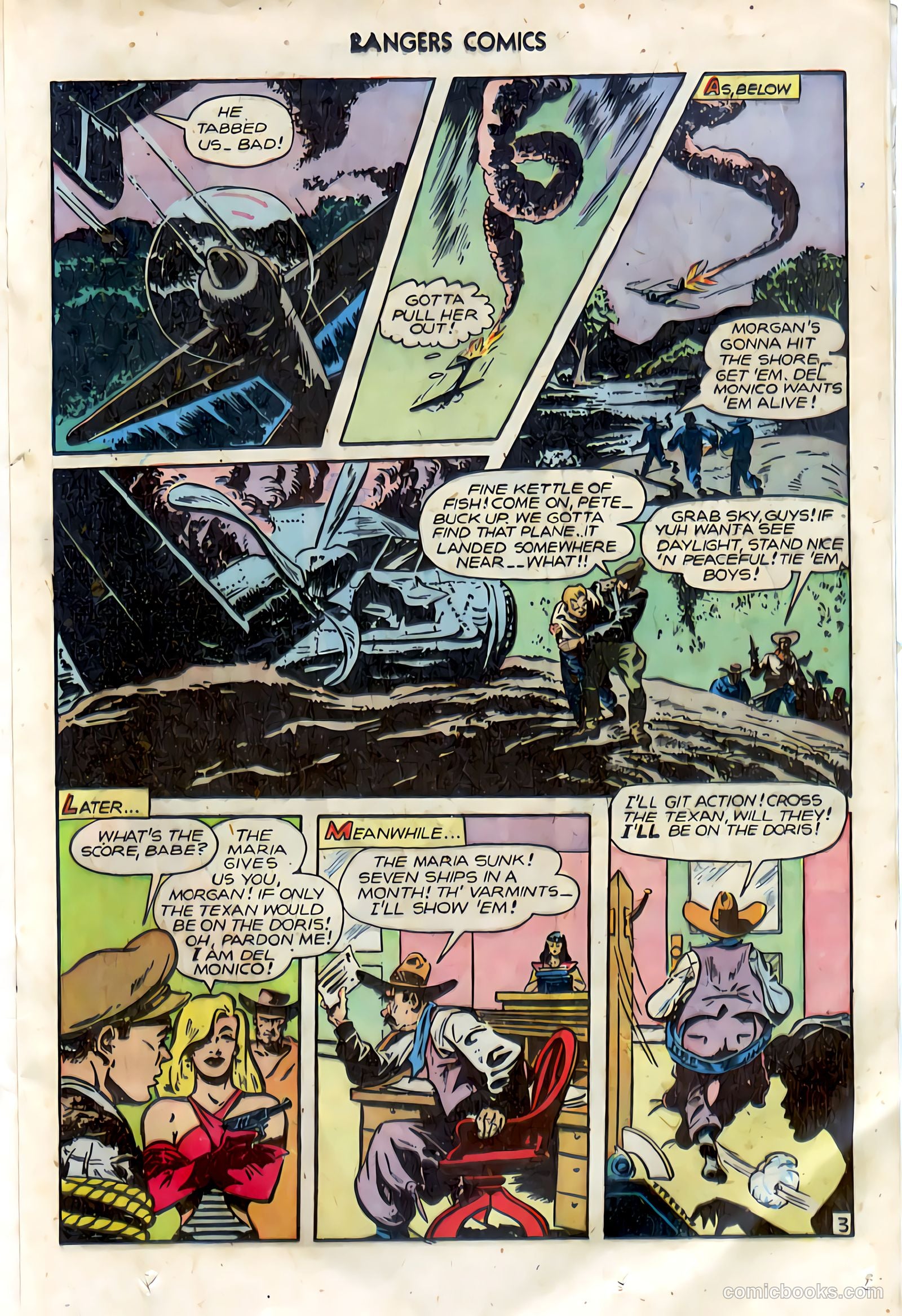 Rangers Comics #34 (1947) — page 25 of 52