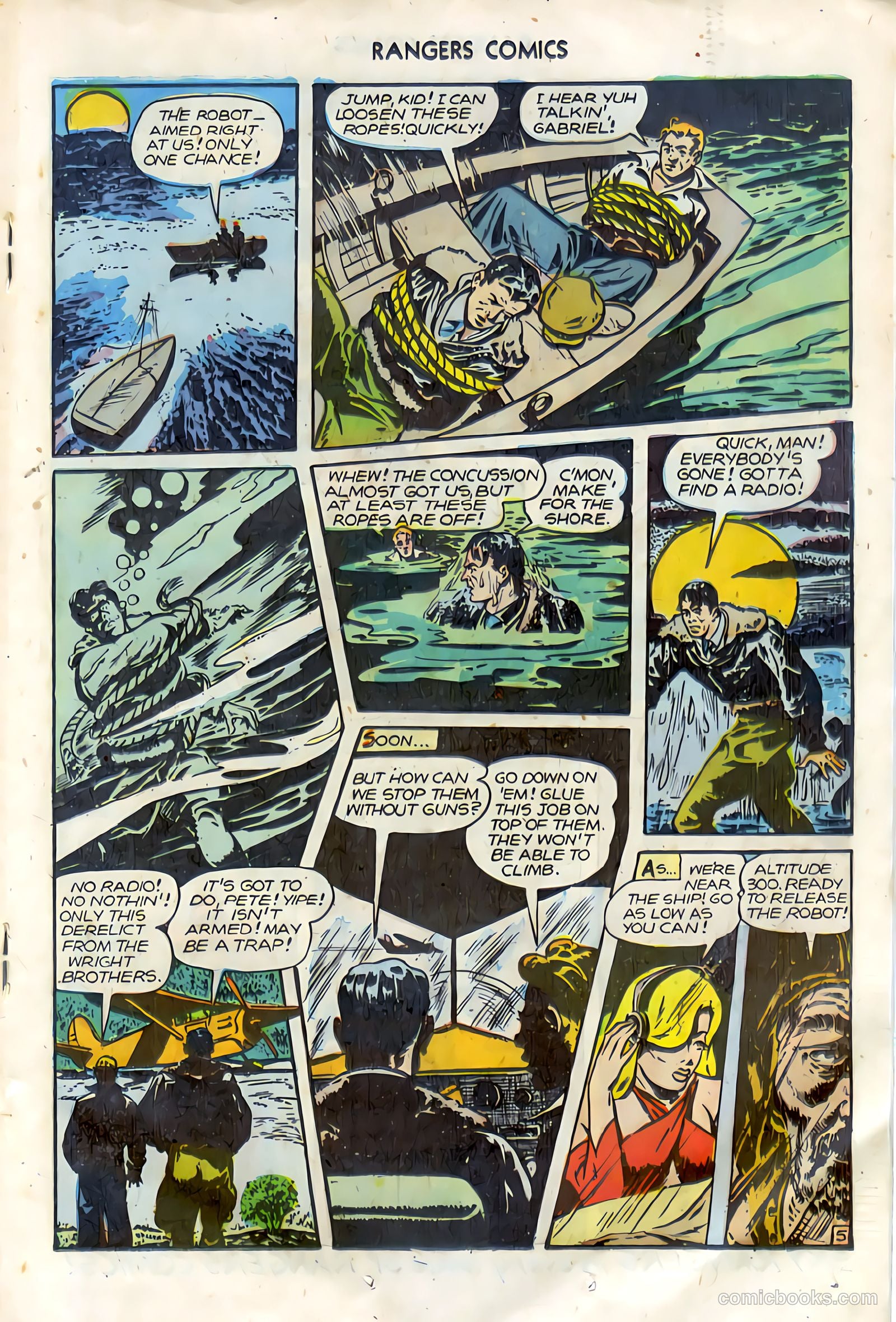Rangers Comics #34 (1947) — page 27 of 52