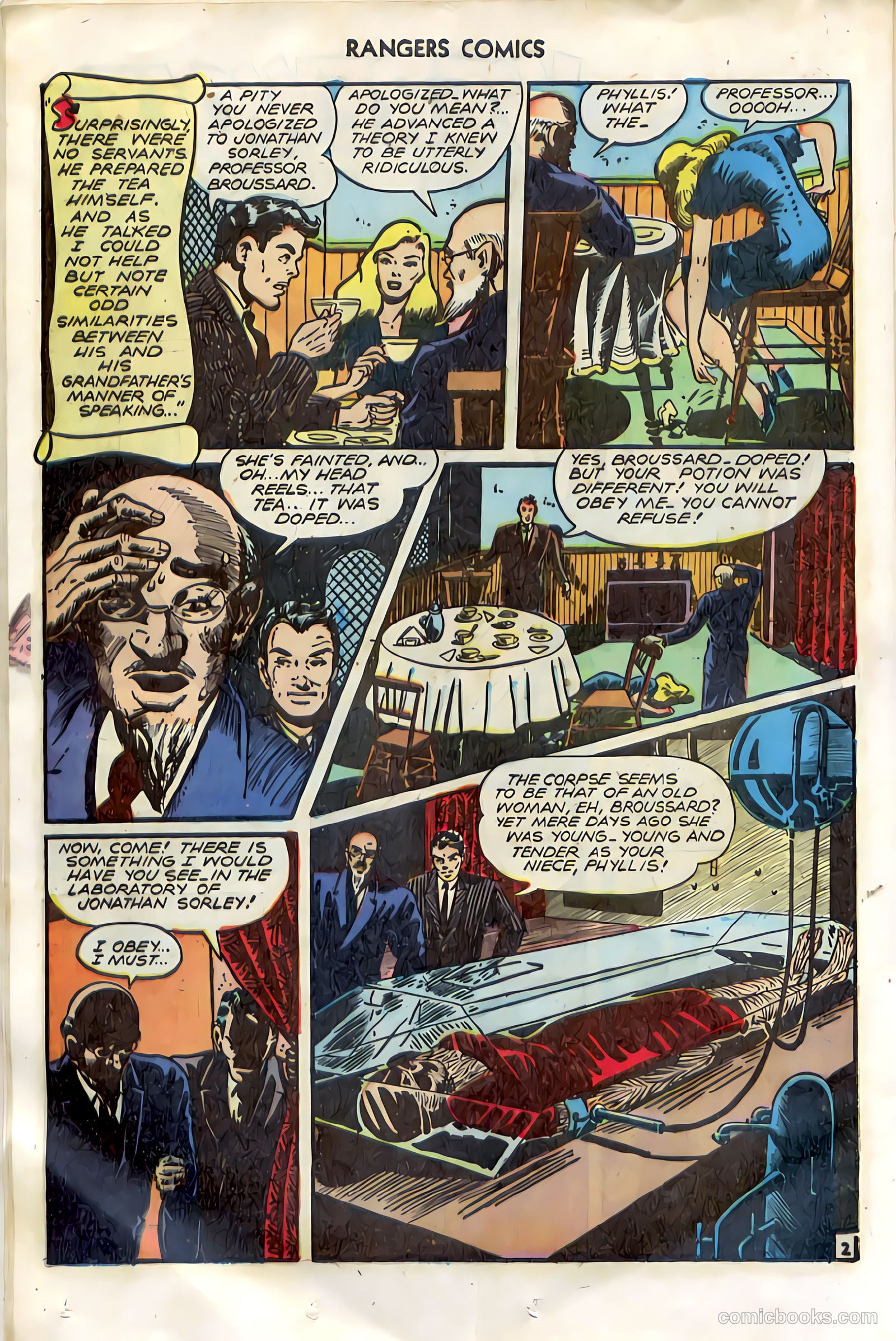 Rangers Comics #34 (1947) — page 32 of 52