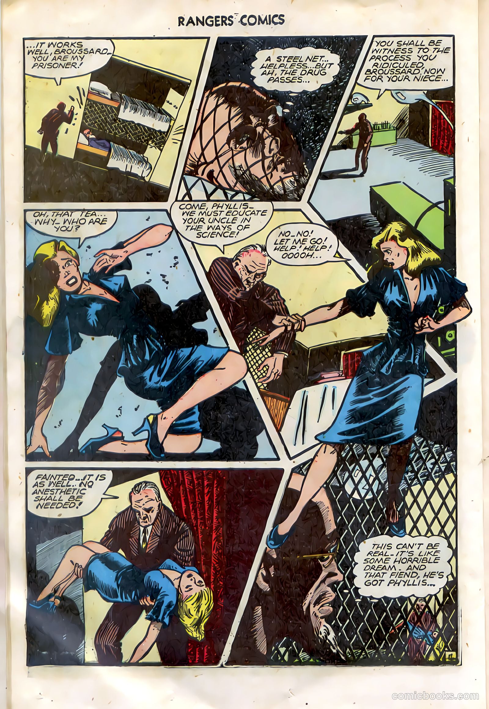 Rangers Comics #34 (1947) — page 34 of 52