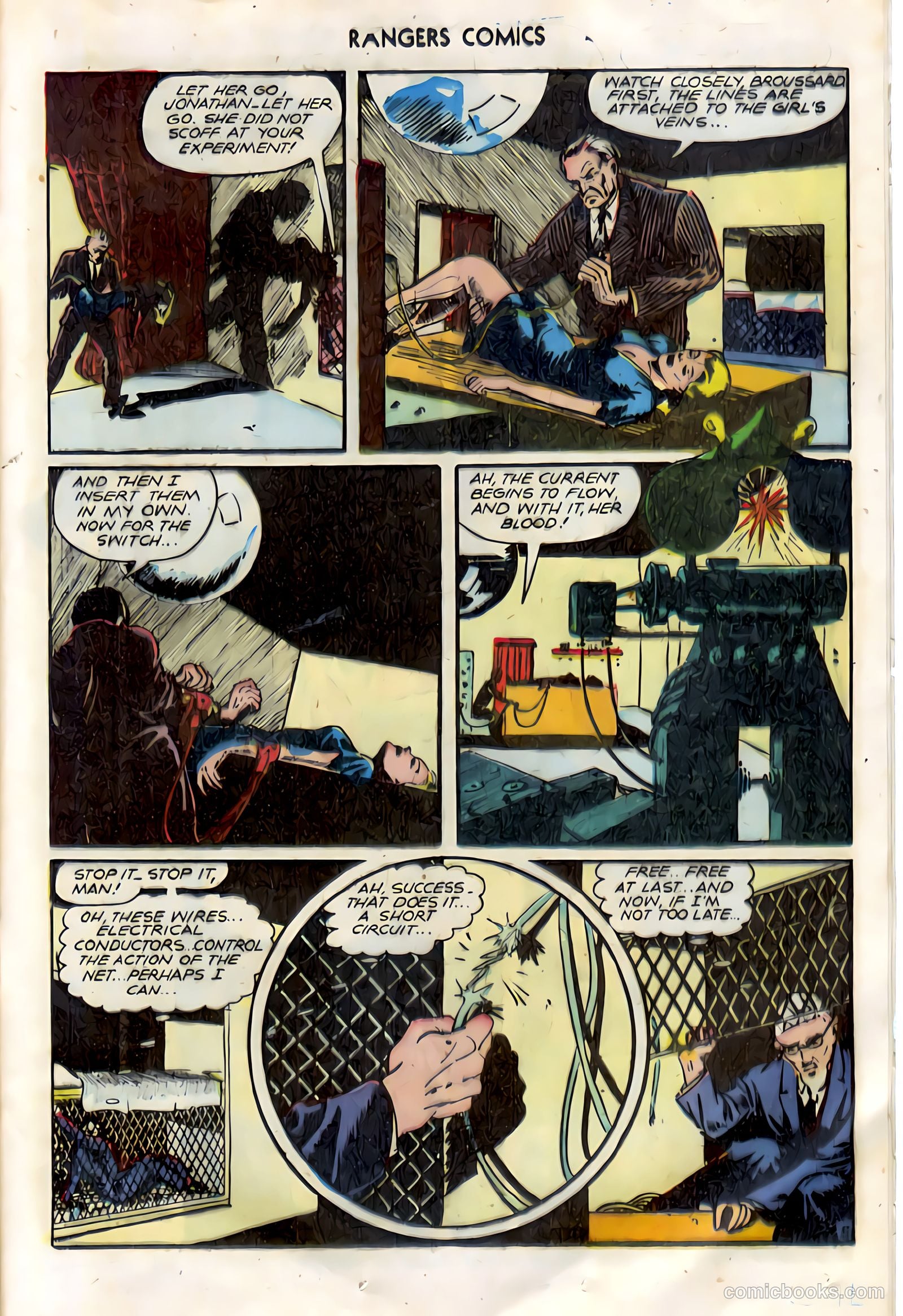 Rangers Comics #34 (1947) — page 35 of 52