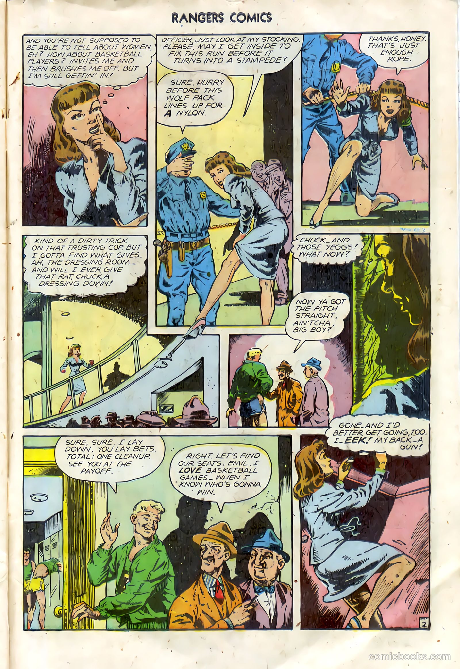 Rangers Comics #34 (1947) — page 39 of 52