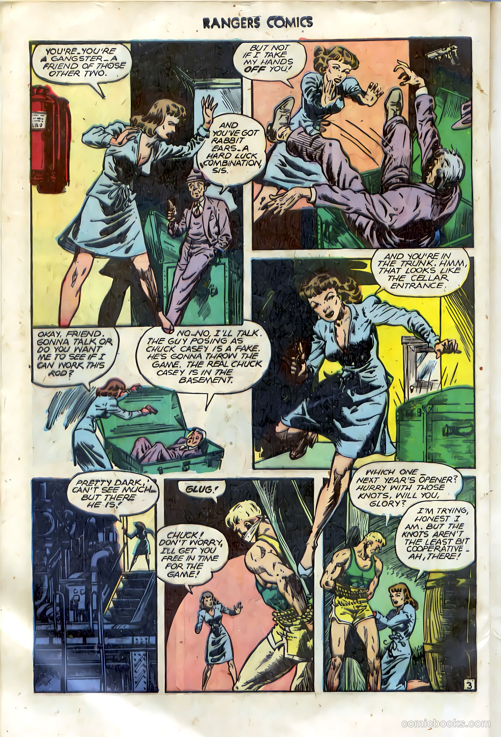 Rangers Comics #34 (1947) — page 40 of 52