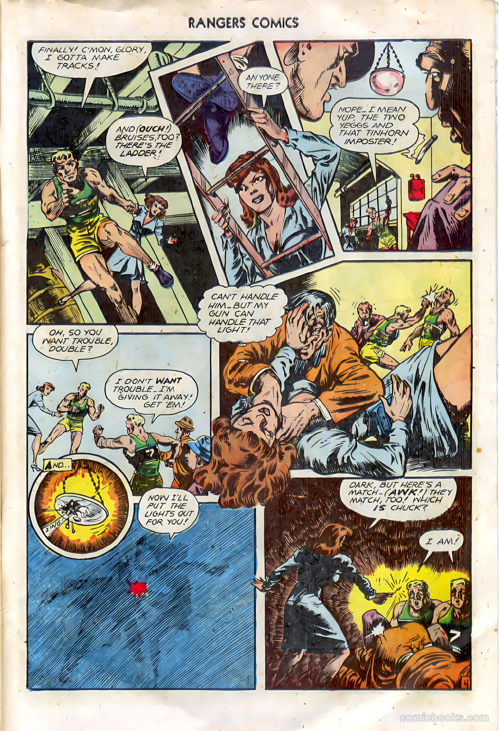 Rangers Comics #34 (1947) — page 41 of 52