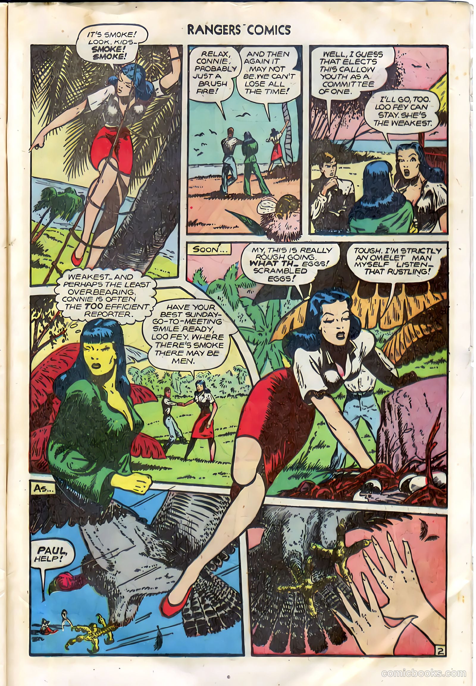 Rangers Comics #34 (1947) — page 45 of 52