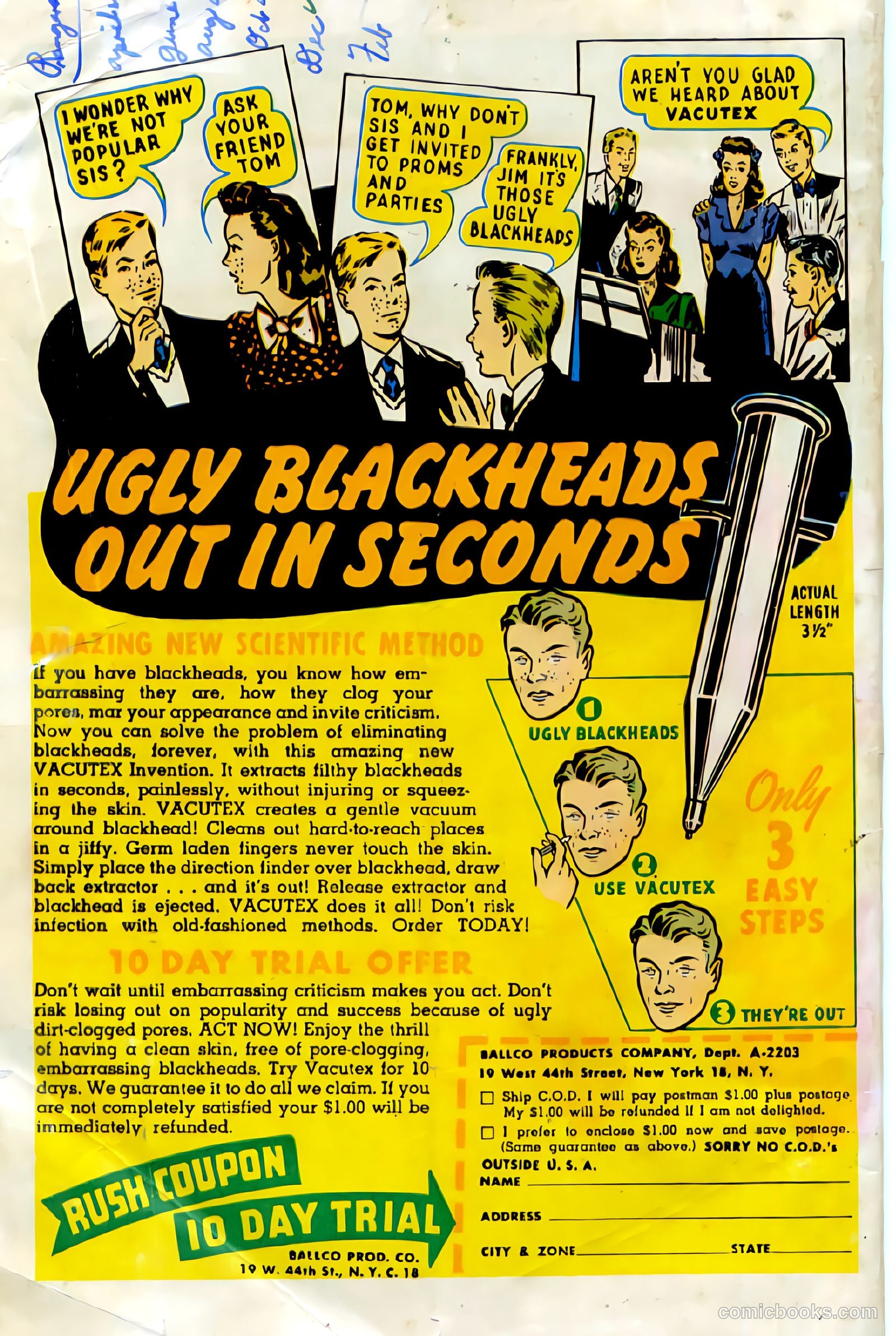 Rangers Comics #34 (1947) — page 52 of 52