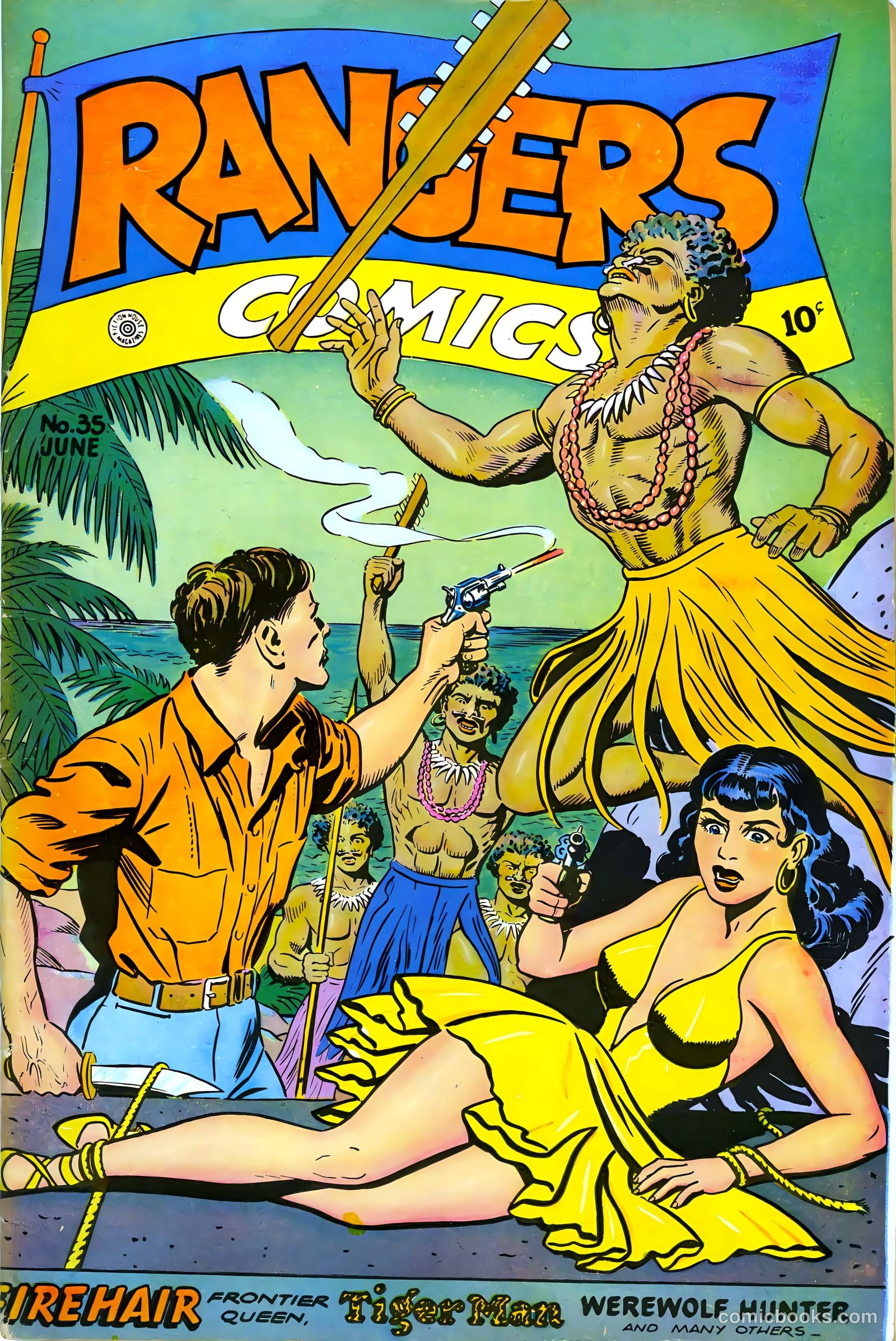 Rangers Comics #35 cover