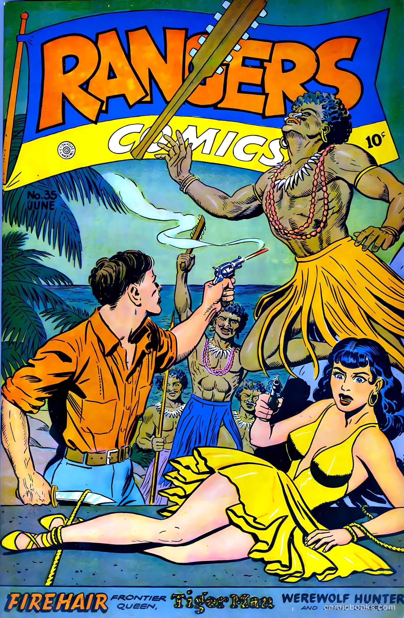 Rangers Comics #35 (1947) — page 2 of 53