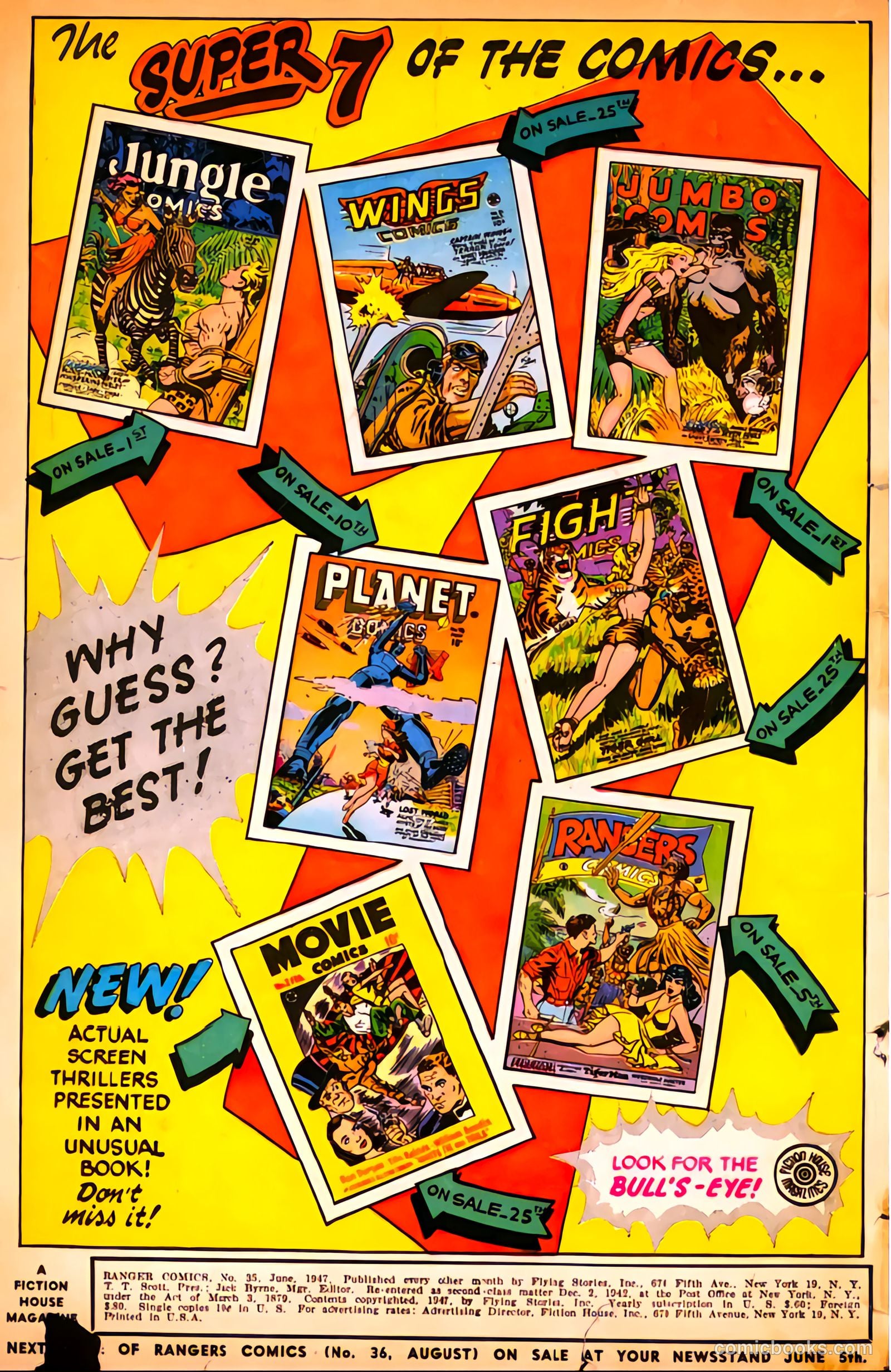 Rangers Comics #35 (1947) — page 3 of 53