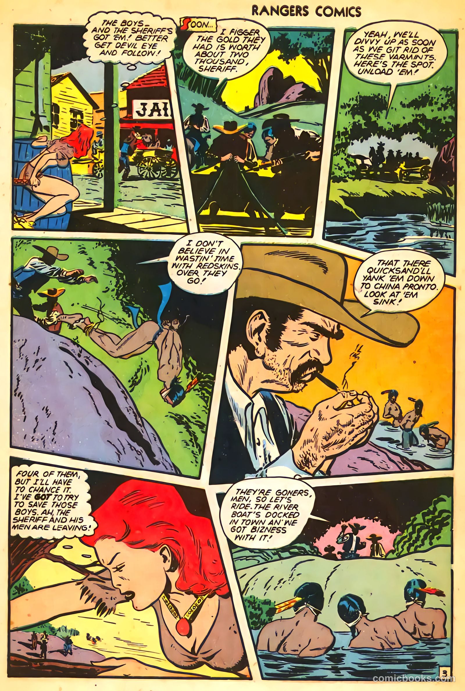 Rangers Comics #35 (1947) — page 6 of 53