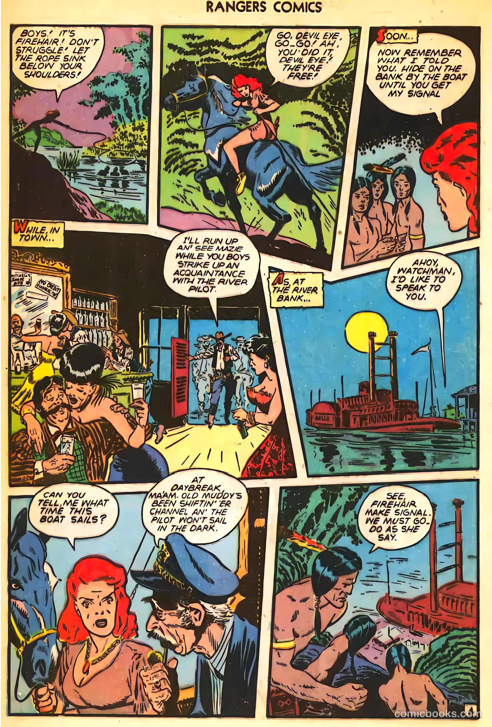Rangers Comics #35 (1947) — page 7 of 53