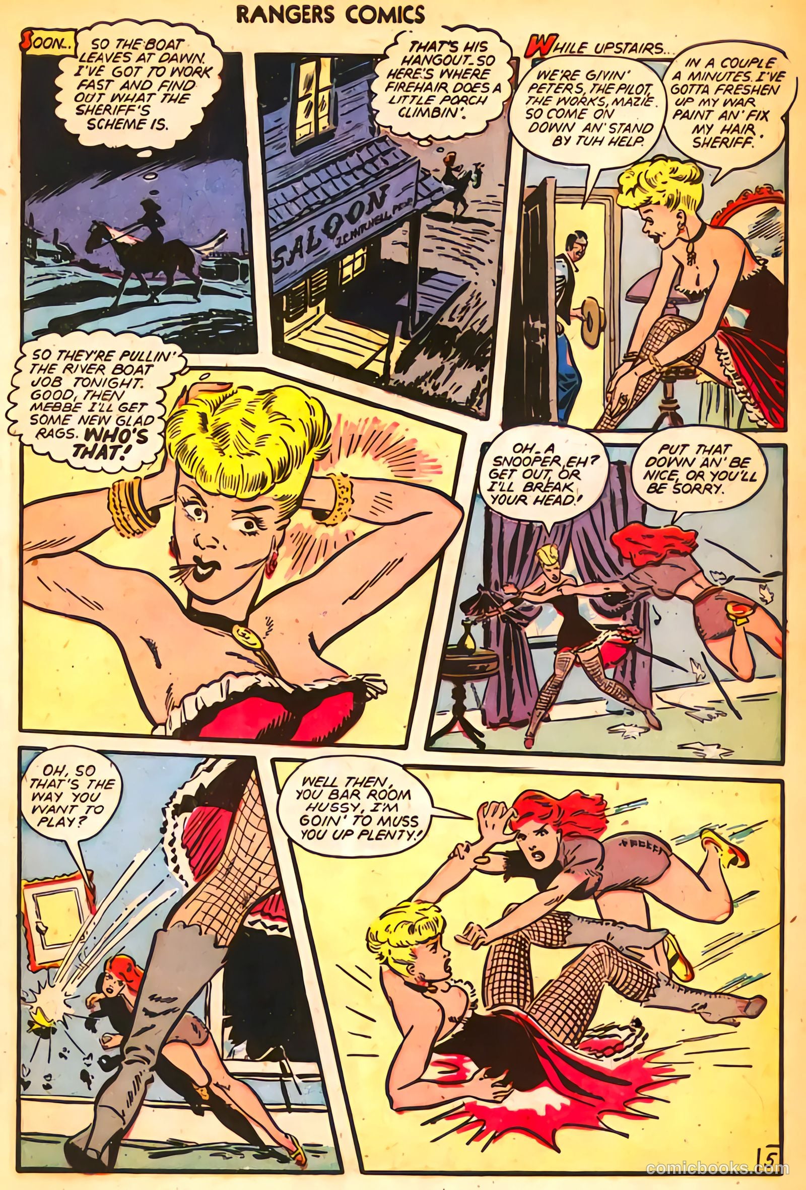 Rangers Comics #35 (1947) — page 8 of 53