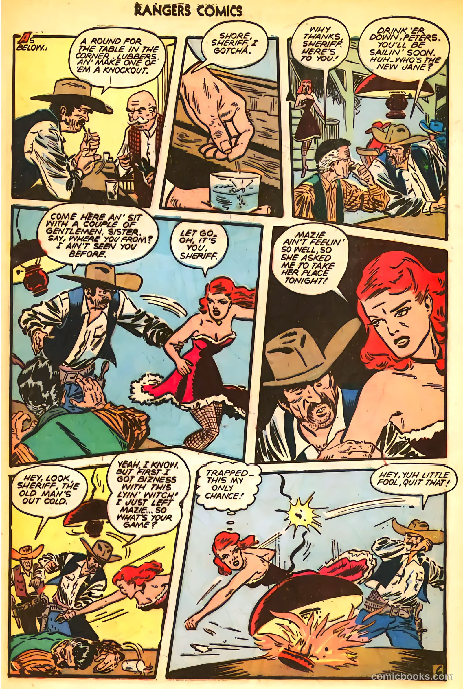 Rangers Comics #35 (1947) — page 9 of 53