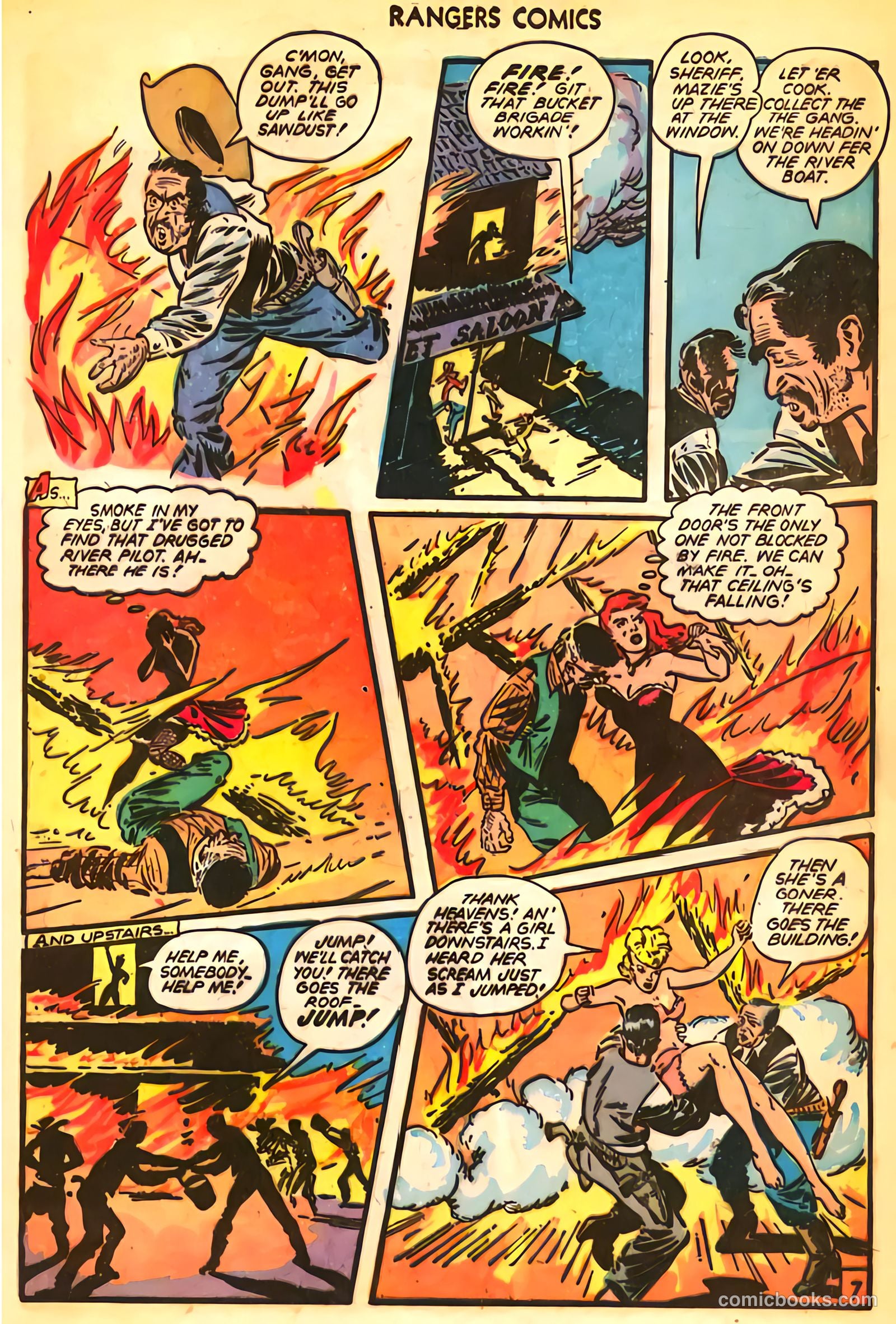 Rangers Comics #35 (1947) — page 10 of 53