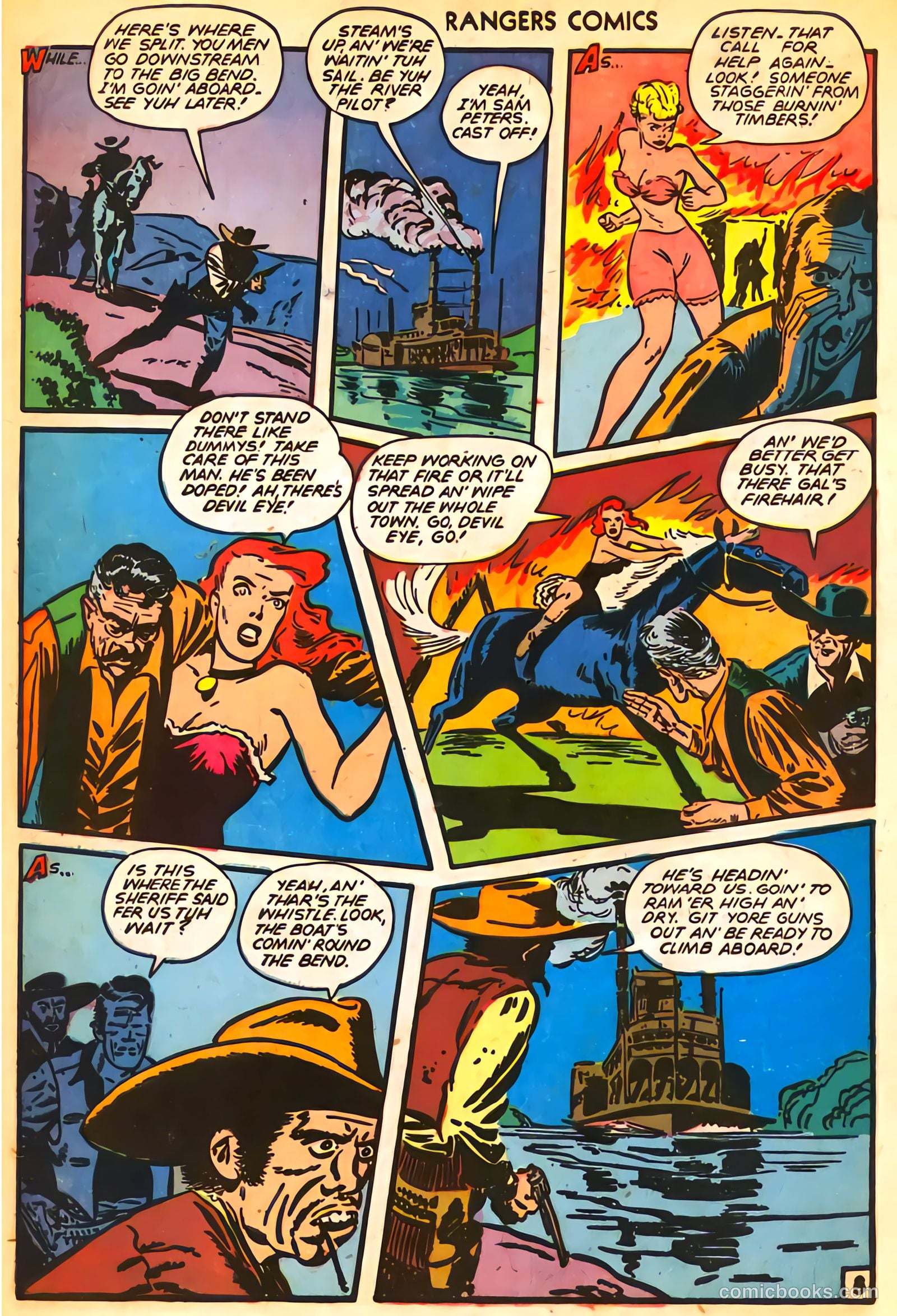Rangers Comics #35 (1947) — page 11 of 53
