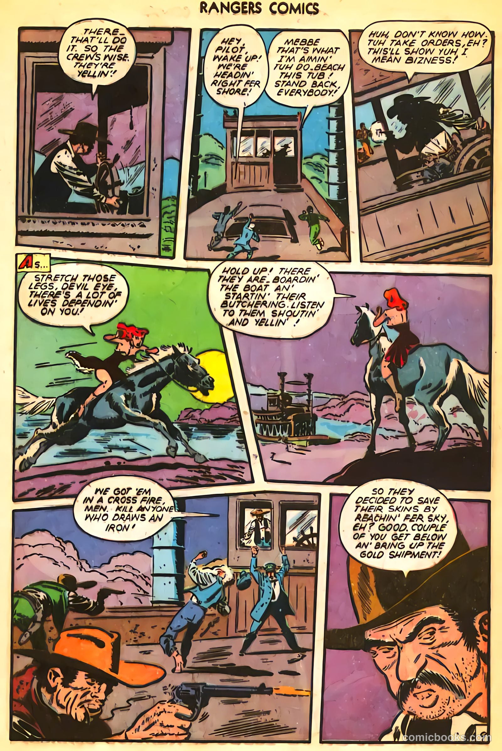 Rangers Comics #35 (1947) — page 12 of 53