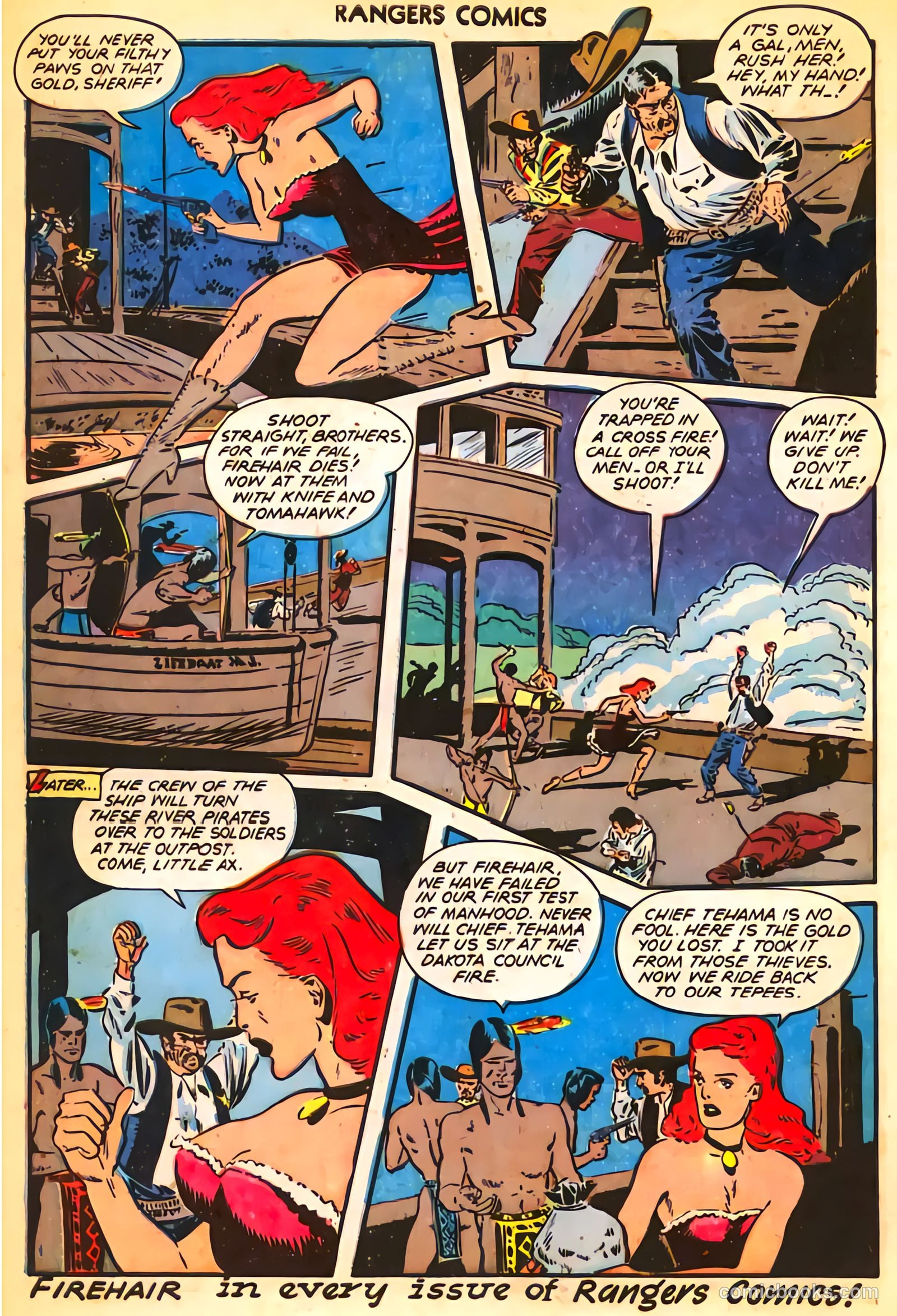 Rangers Comics #35 (1947) — page 13 of 53